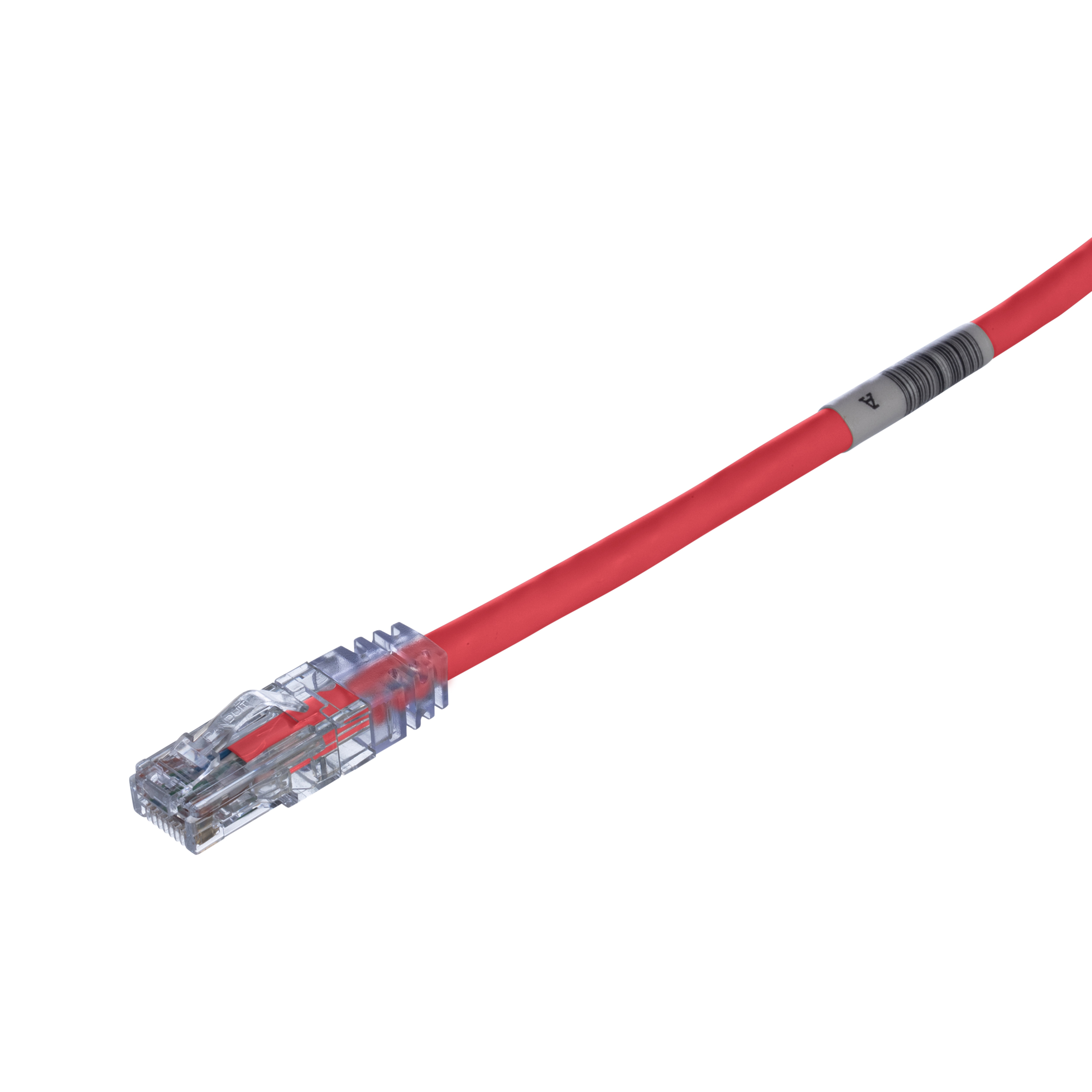 Cat 6 24 AWG UTP Copper Patch Cord, 5 m, Red