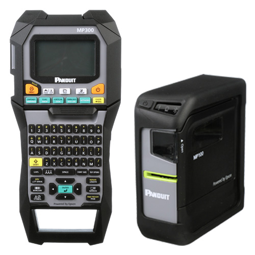 product images of the MP100 and MP300 Panduit Mobile Printers