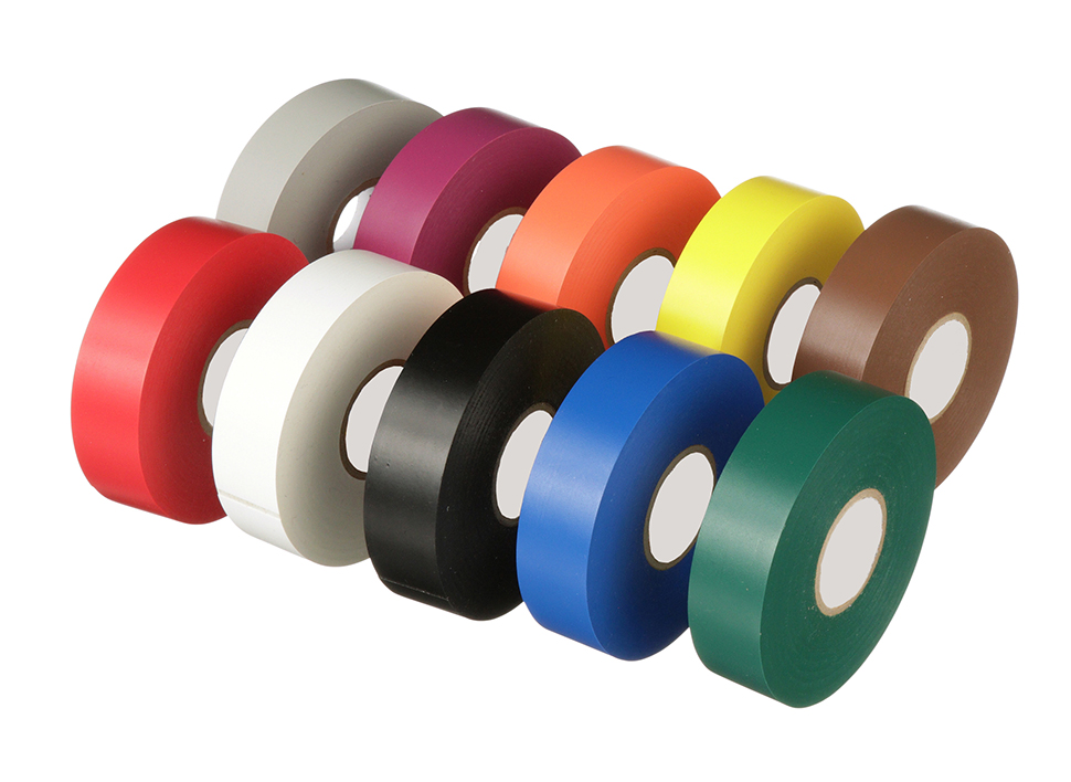 Panduit StrongHold Electrical Tape in various colors