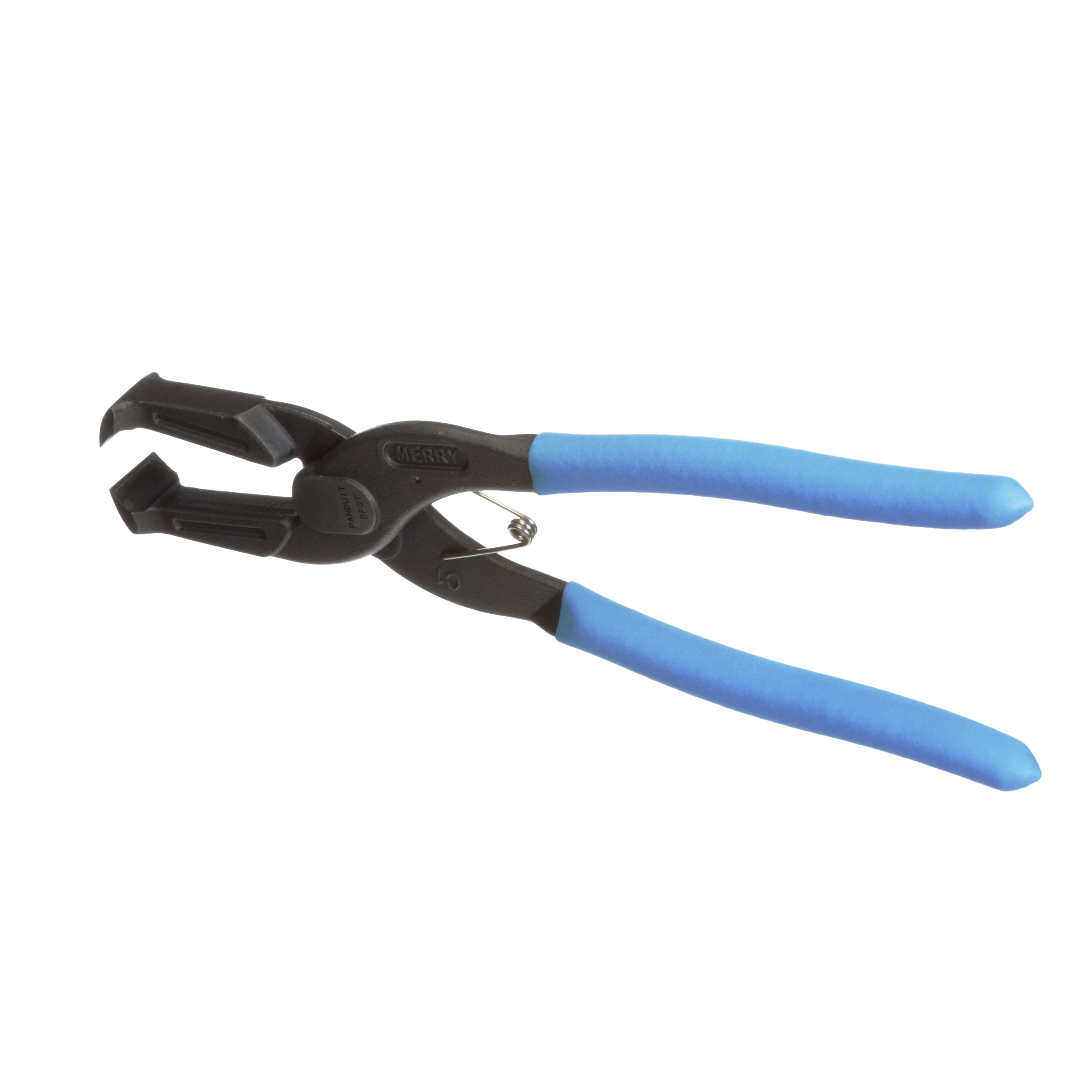 Hand-Held Duct finger cutting tool, Cuts Panduit Wide Finger Wiring Duct, removes NR1 nylon rivets, Spring open handles, Heavy duty steel construction