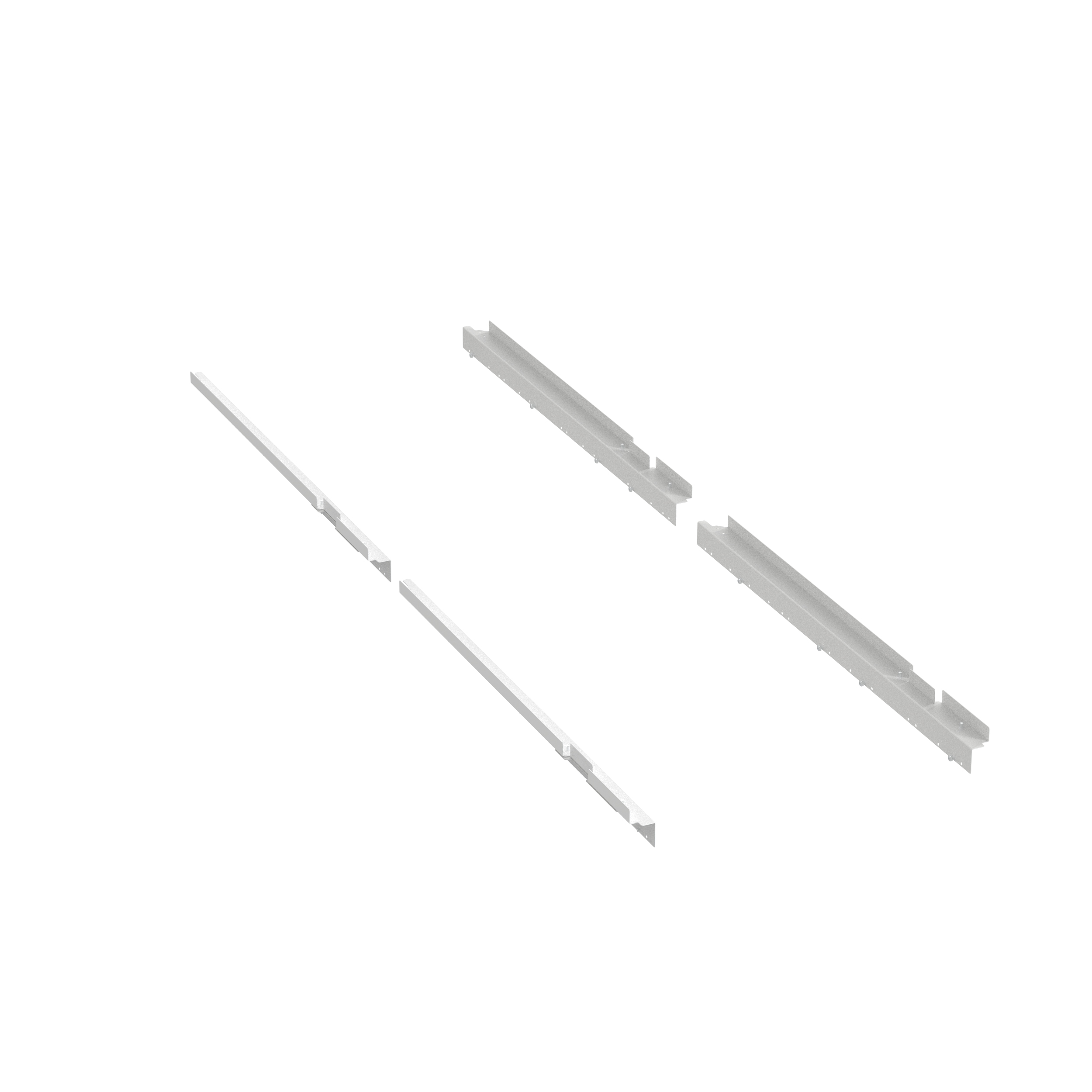 Dikey Boşluk Paneli, 600mm Genişlik, Beyaz