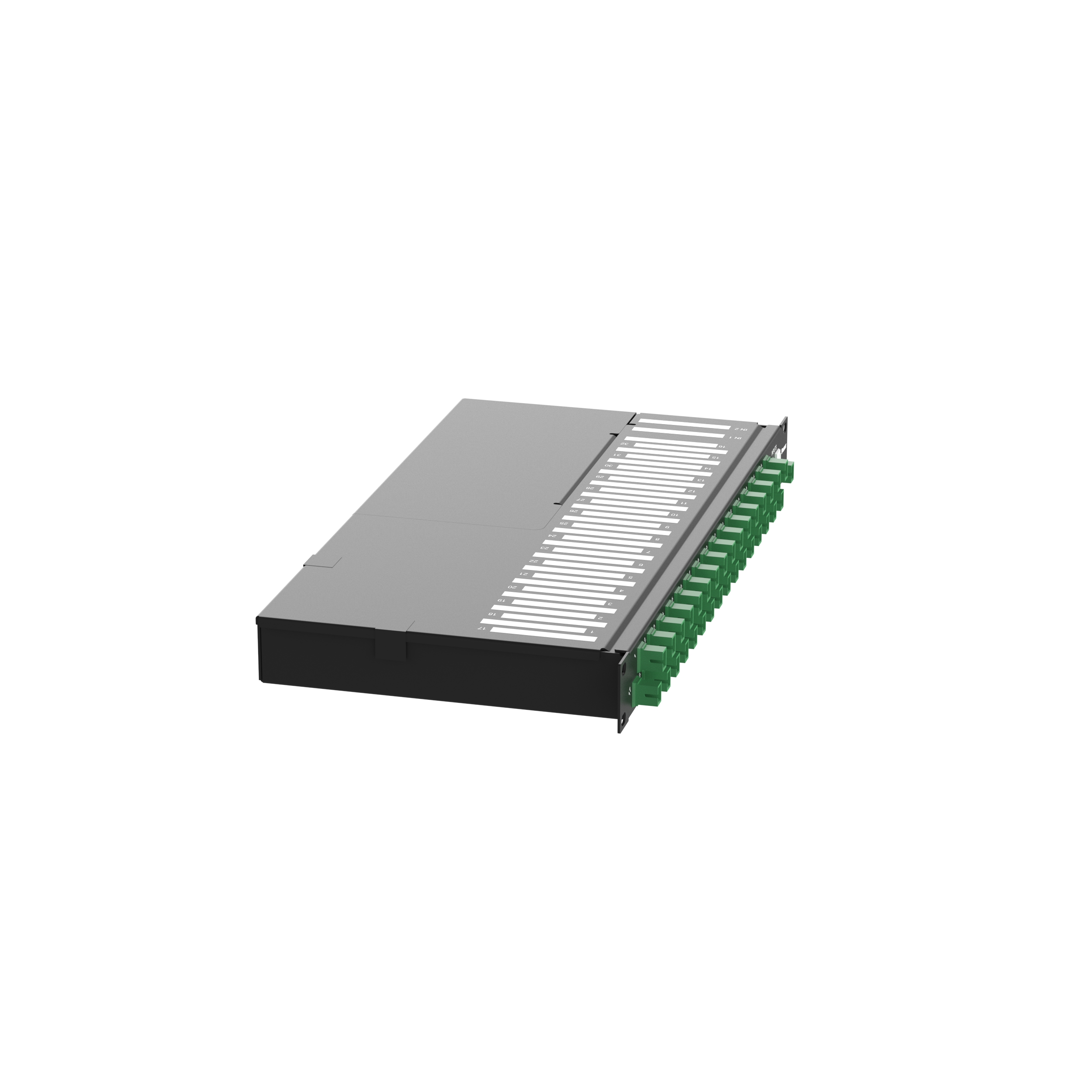 1 RU PON Bölücü Kaseti, 1 x 32 SC-APC to SC-APC