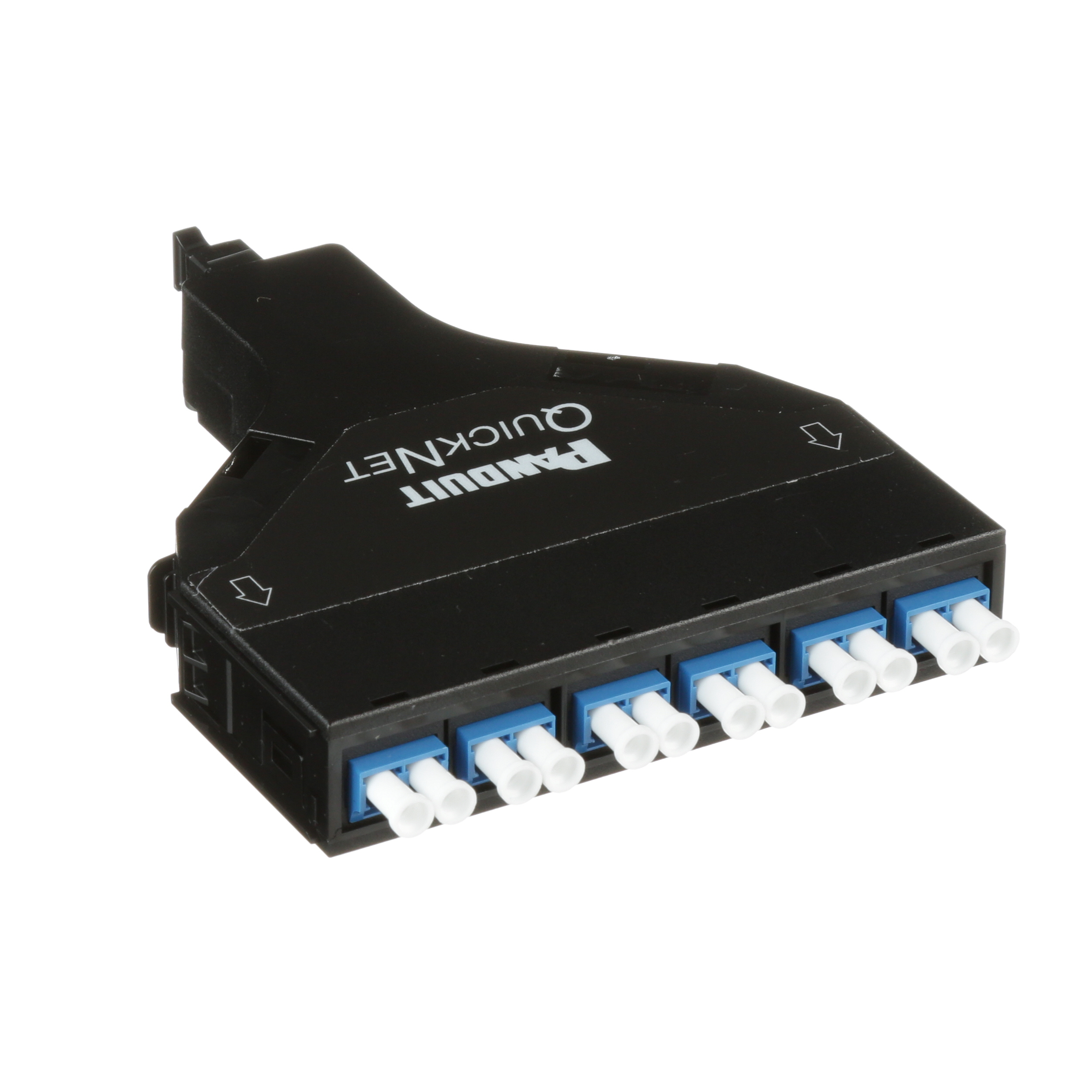 QuickNet™ SFQ MPO-LC Kaset, OS2, 12 Fiber, Yöntem A