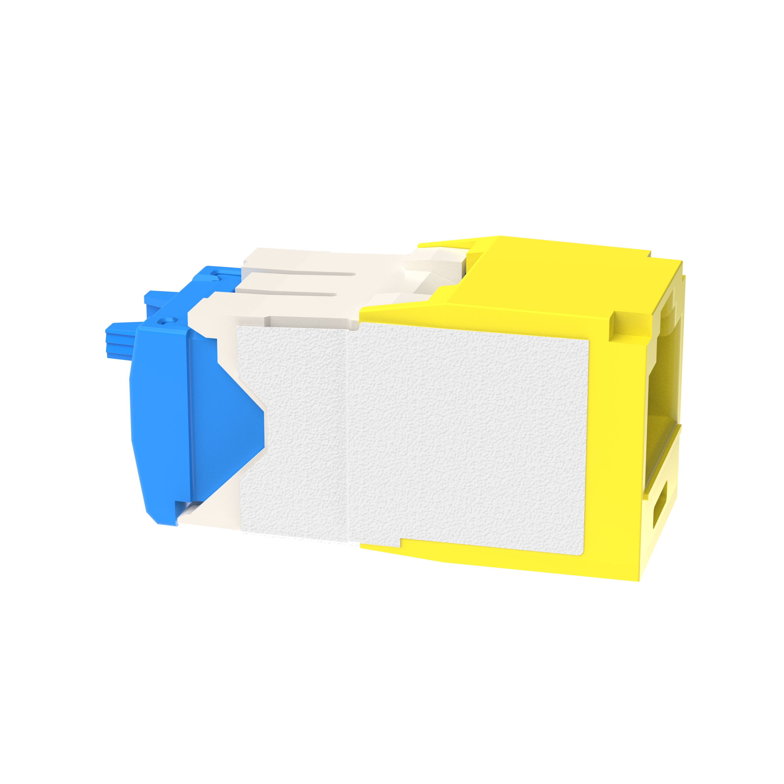 Mini-Com® UTP RJ45 Cat 6A TG Jack Modülü, Sarı