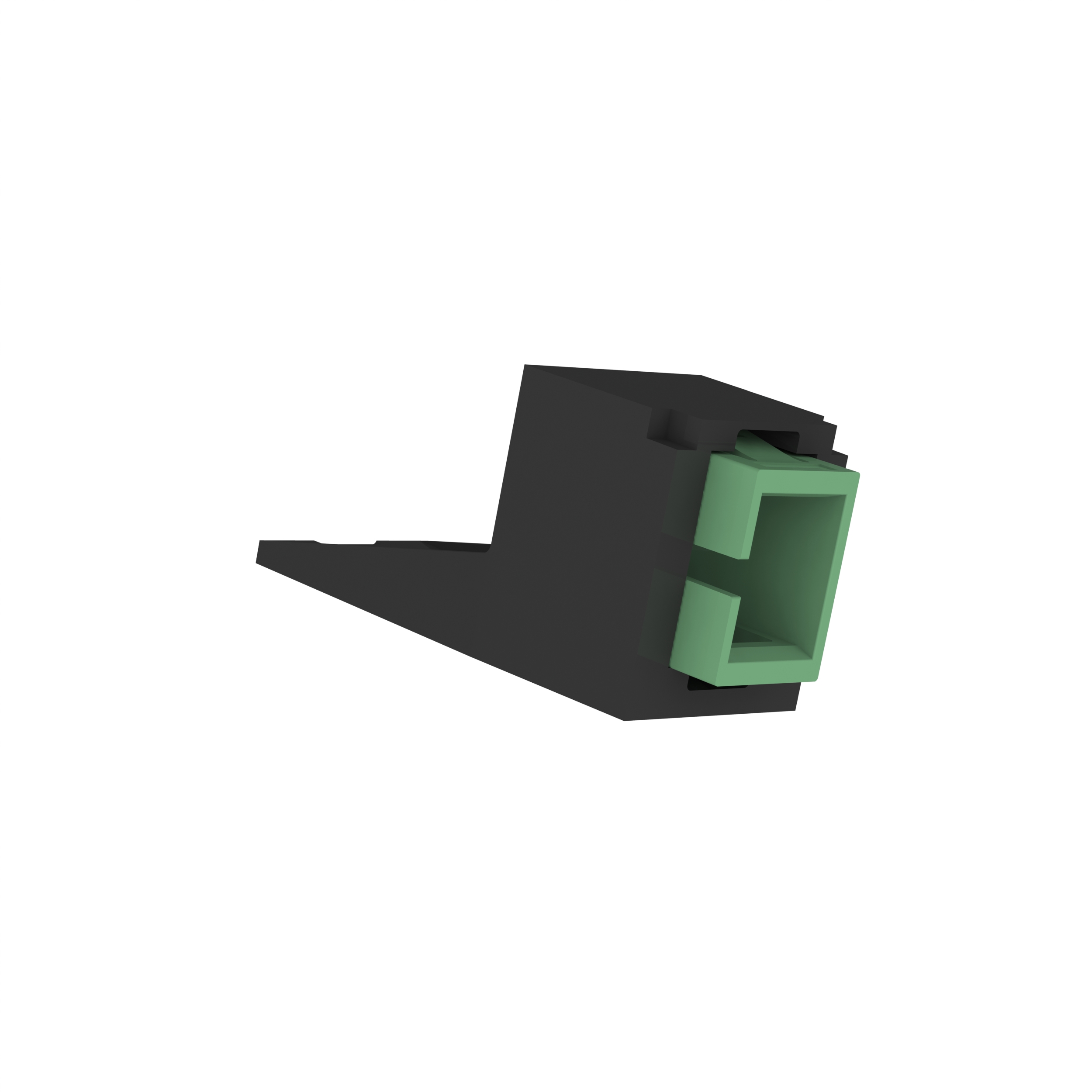 Mini-Com® APC/Green SC, Çok Modlu Tek Lı, Siyah Modül