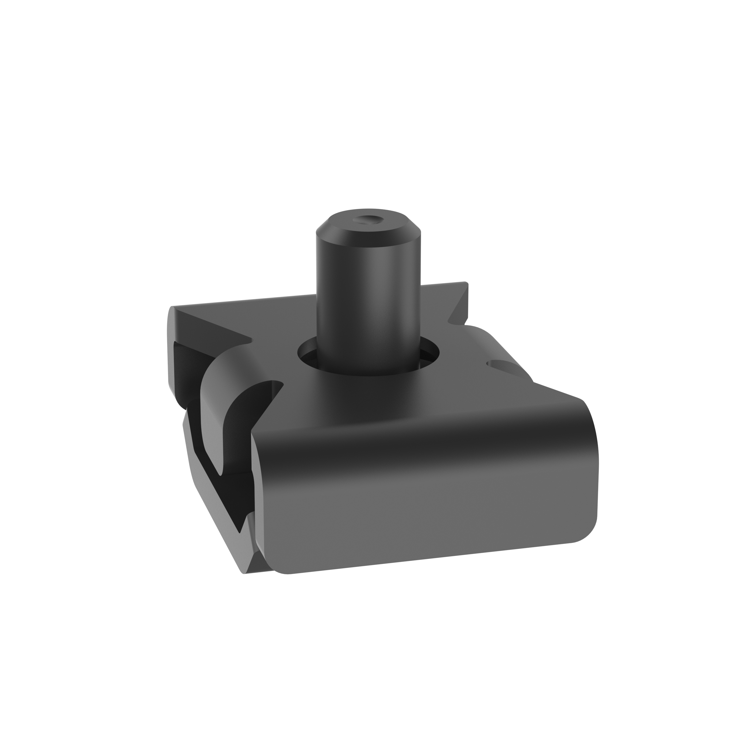 Wire Basket Bolted Style Splice, Black