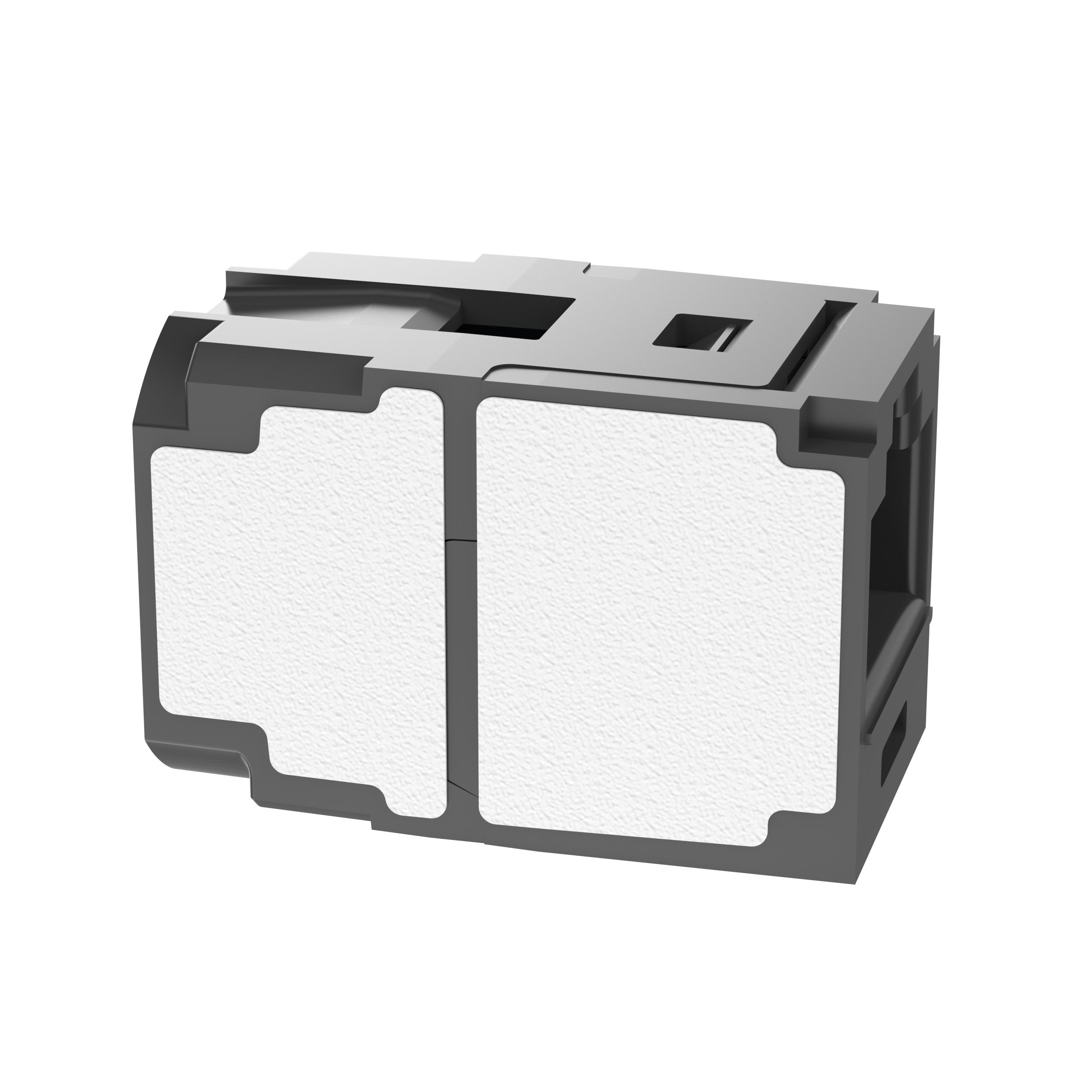 Mini-Com® Cat 6A UTP RJ45 Bağlantı Modülü, Siyah