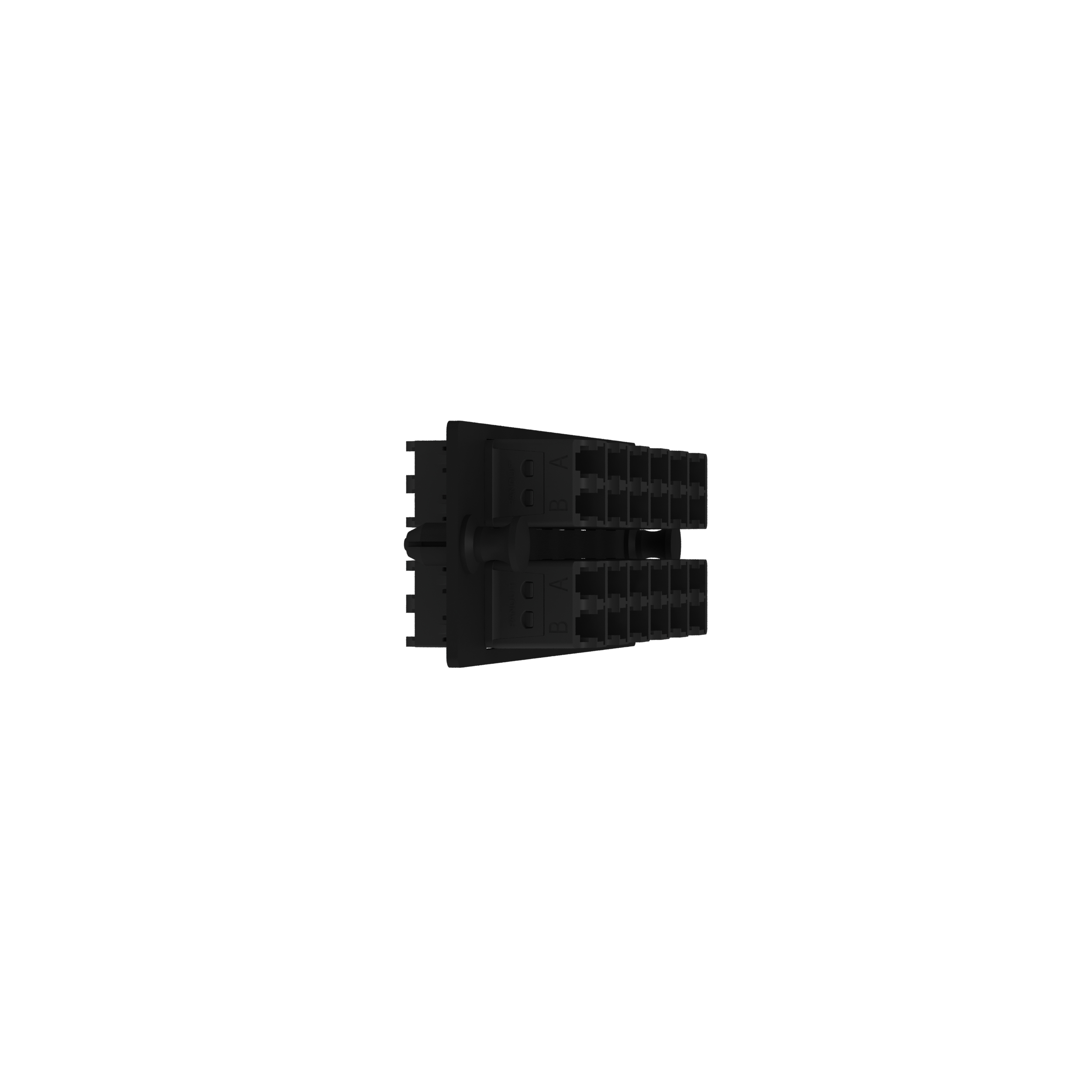 Opticom® Anahtalı A-Siyah/Anahtarsız FAP, OM4, 12 LC Çift Yönlü