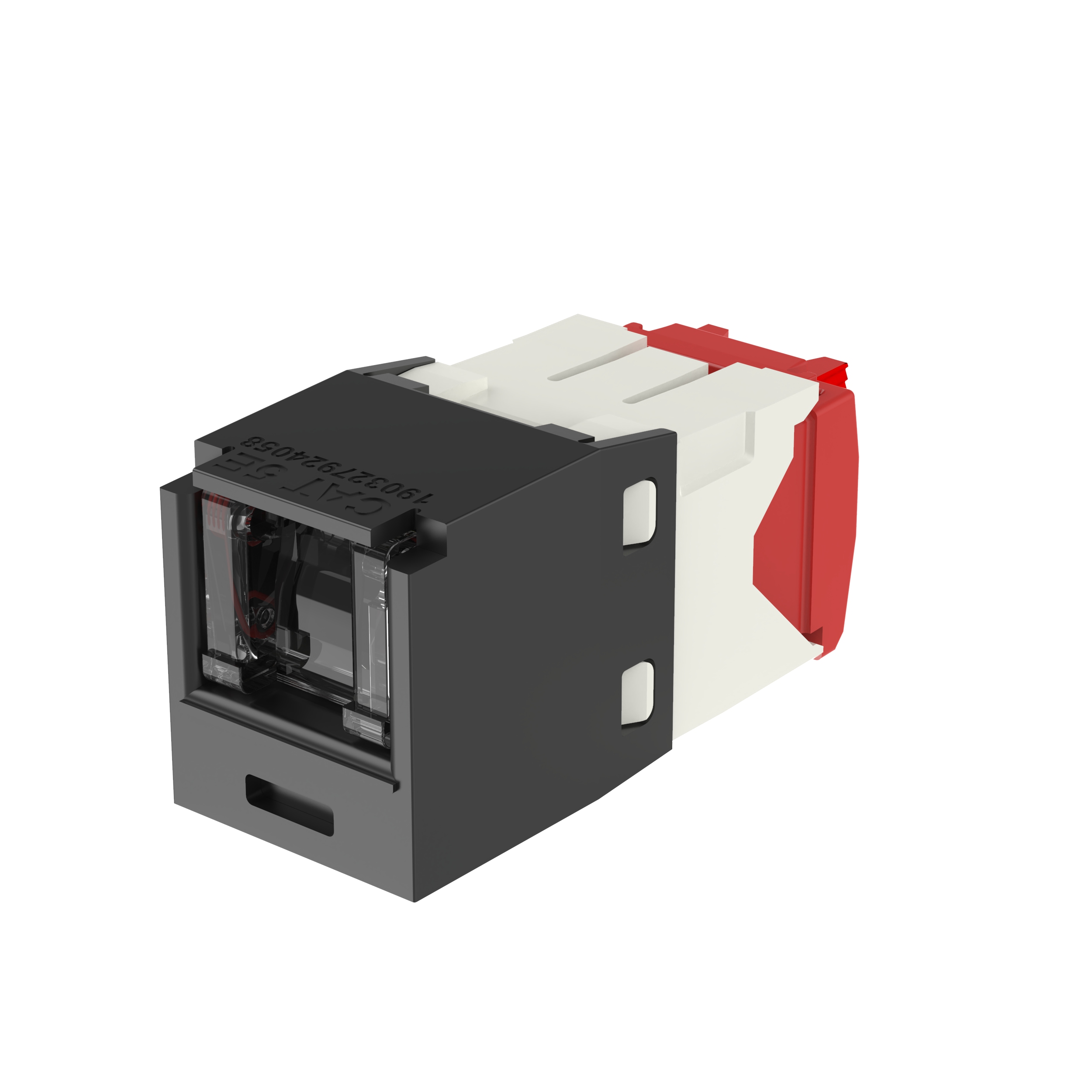 Mini-Com® RJ45 Cat 5e Kapatmalı TG Jak Modülü, BL