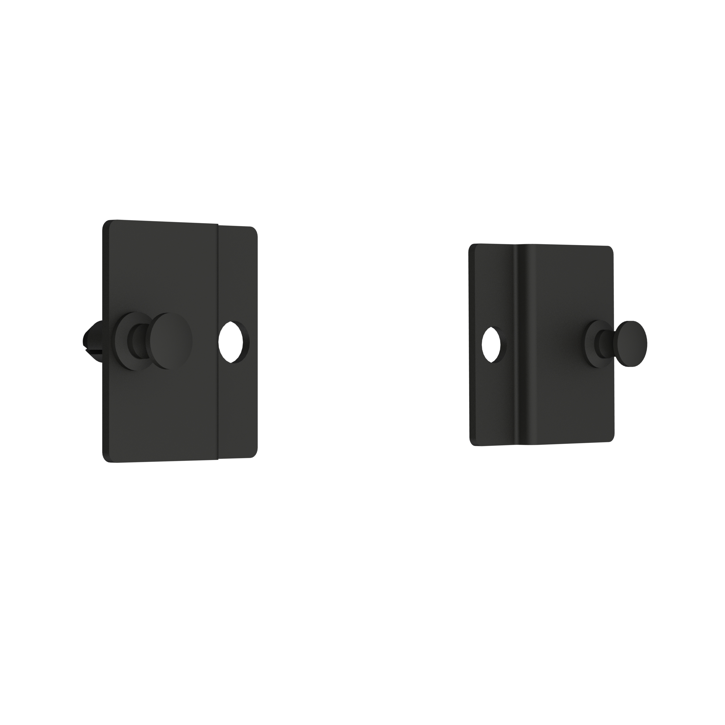 Opticom® to Corning® CCH Cassette Adapter, Metal, Black