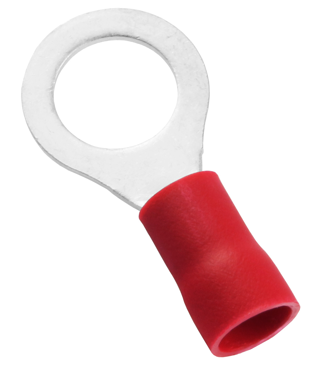 StrongHold™ Halkalı Terminal, vinil yalıtımlı, 8 AWG, 1/2 Somun Boyu