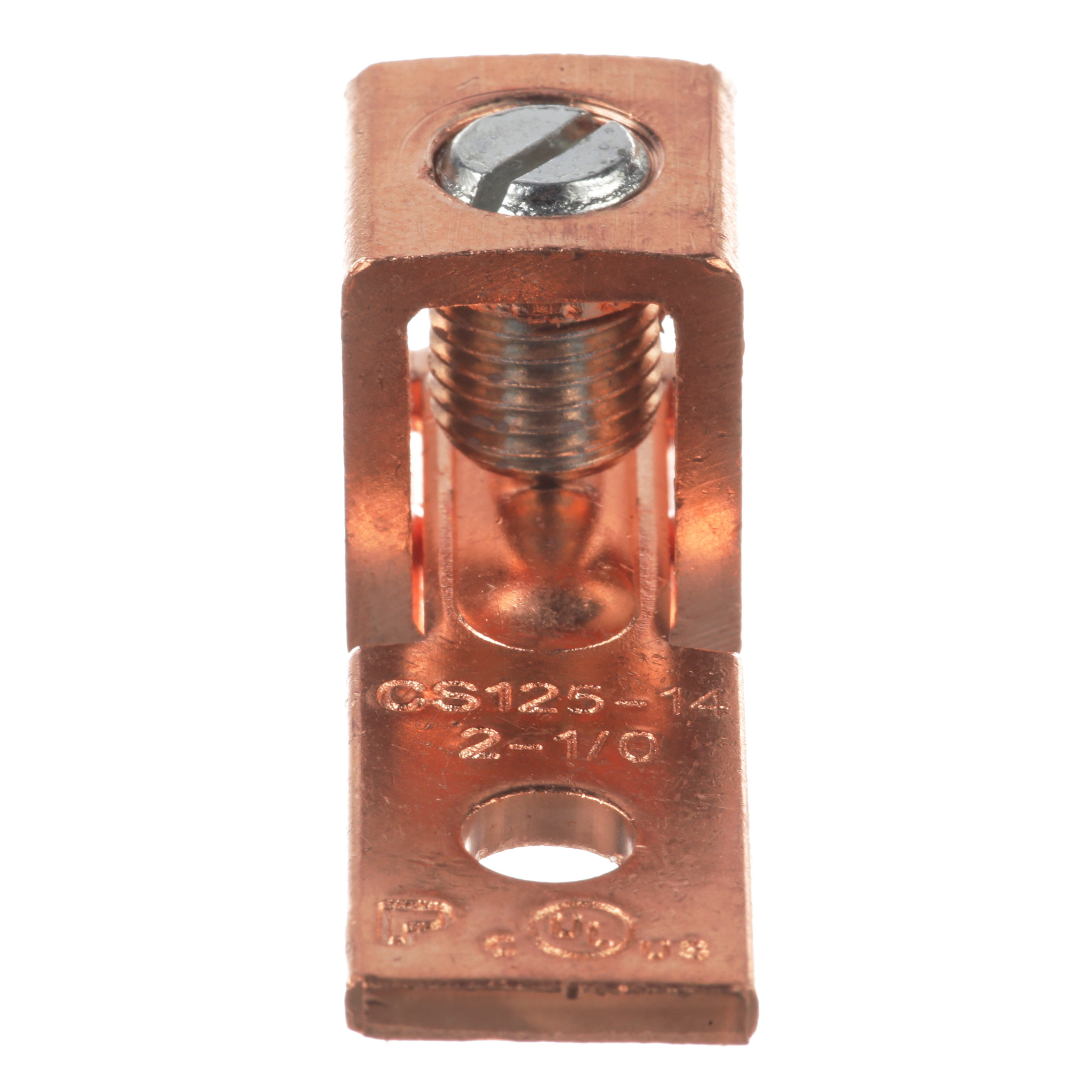 Mekanik Bağlantı Uçları, Düz Dil, Kalay Kaplı Bakır, Tek 6.35mm Somun, 25'li Paket