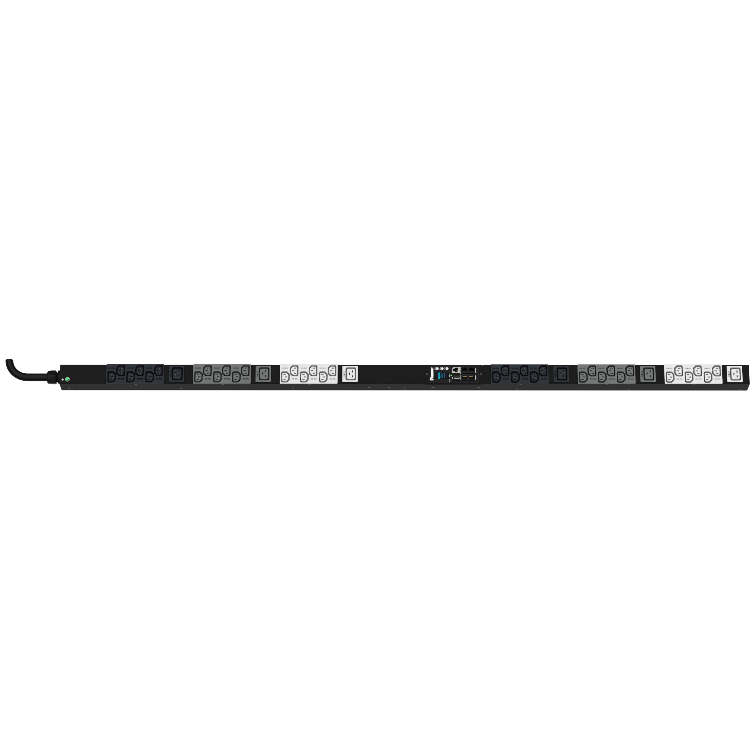 MI PDU, 16AMP, 400 V, (36)C13, (6)C19, (IP44)