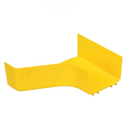 FiberRunner® 12" x 4" to 6" x 4" Left Reducer