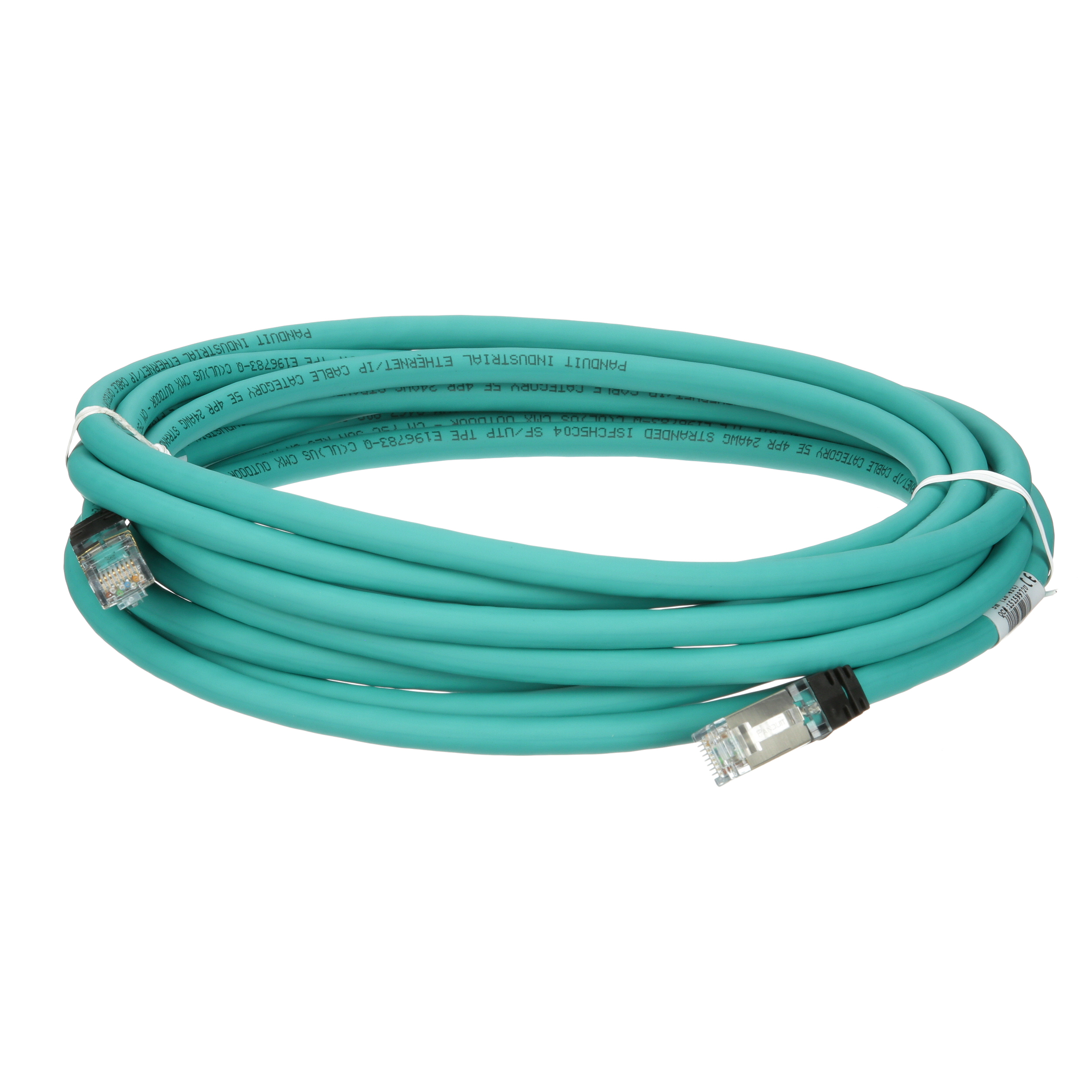 Industrial Cat 5e Shielded 600 V Patch Cord, 5m