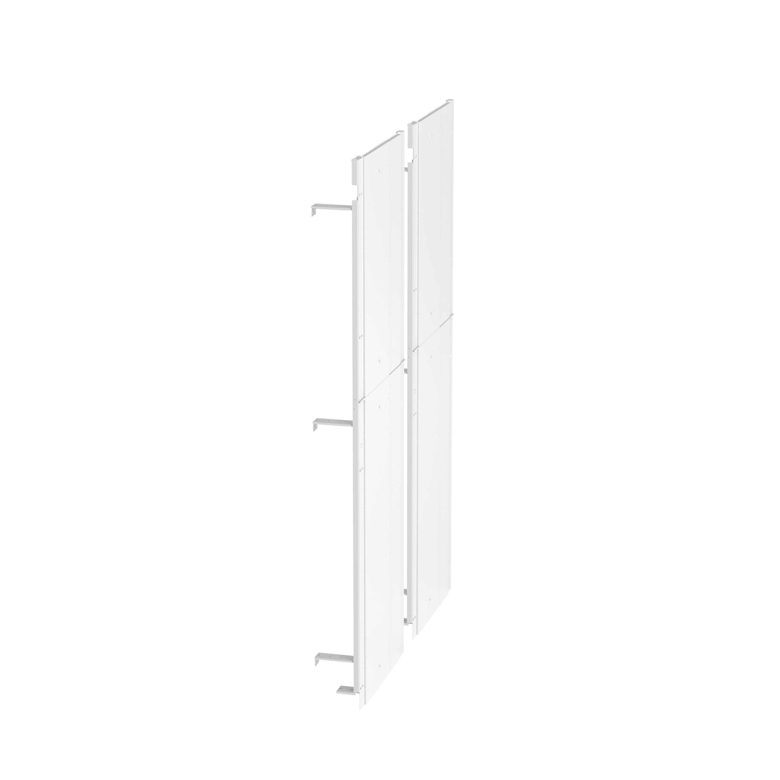 Ayarlanabilir Uç Panel Seti, 52RU, 30" ila 36", Beyaz