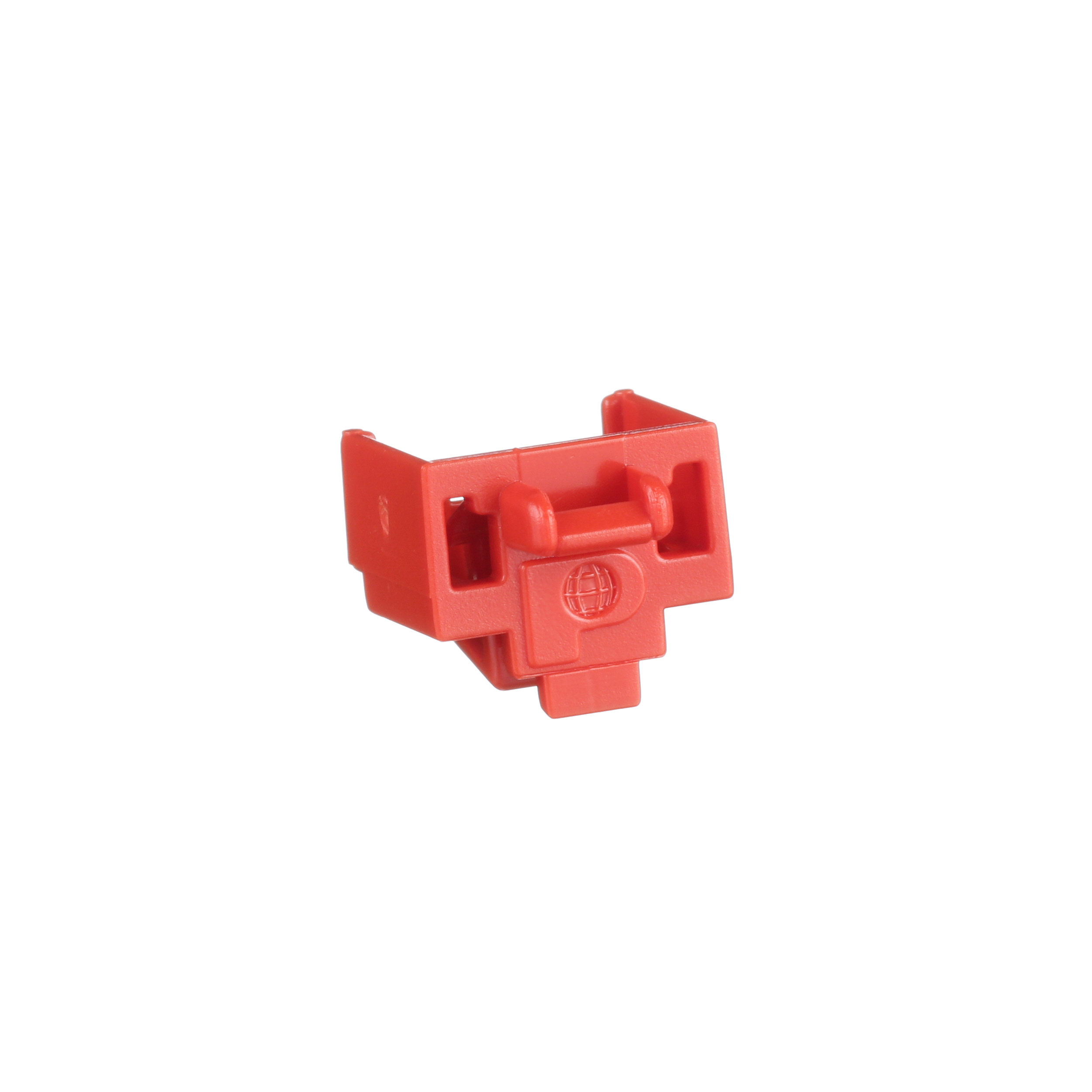RJ45 Jak Modül Engelleme Aparatı, Kırmızı, 100/Paket