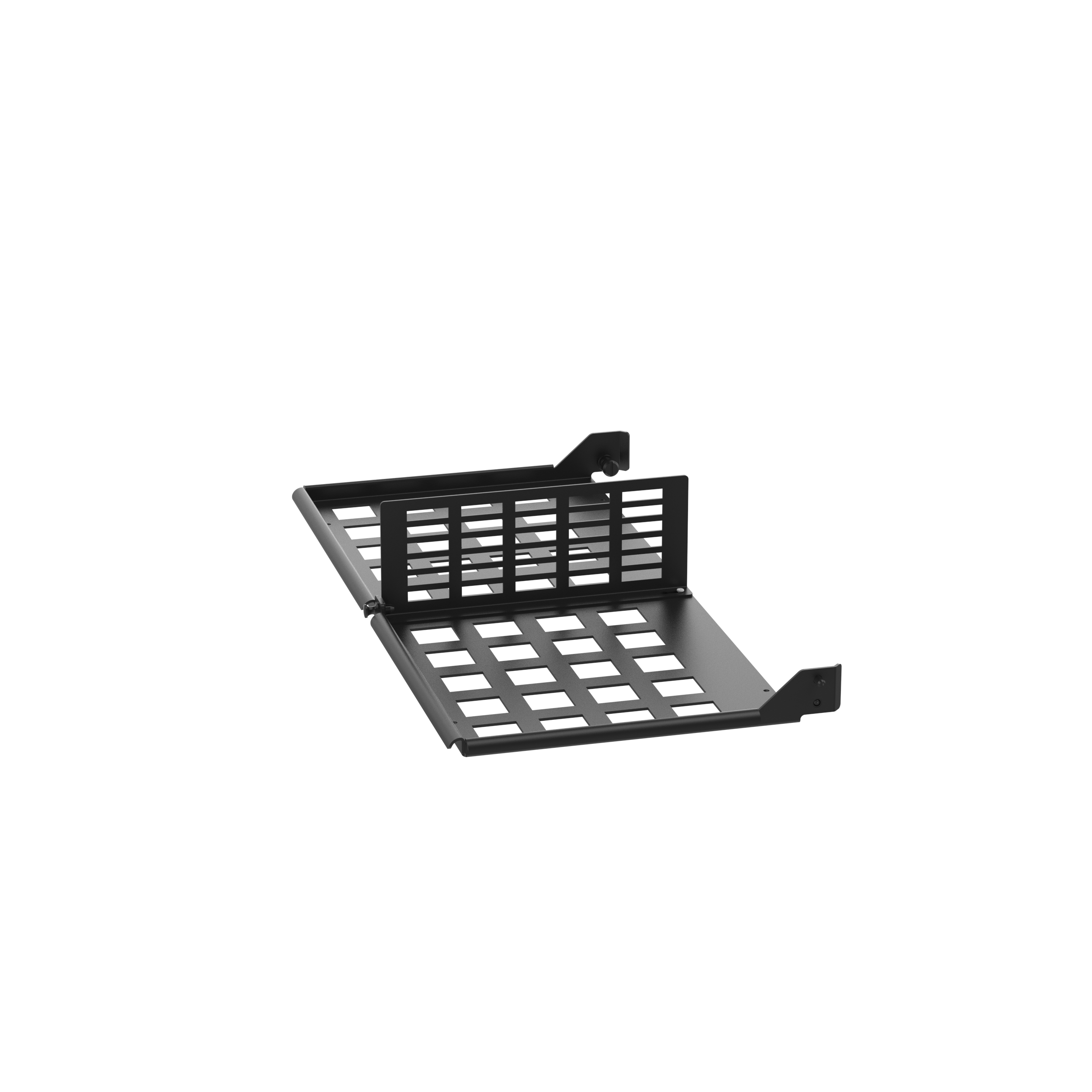 HD Flex Enclosure Gövde Gevşek Plaka 2RU, Siyah