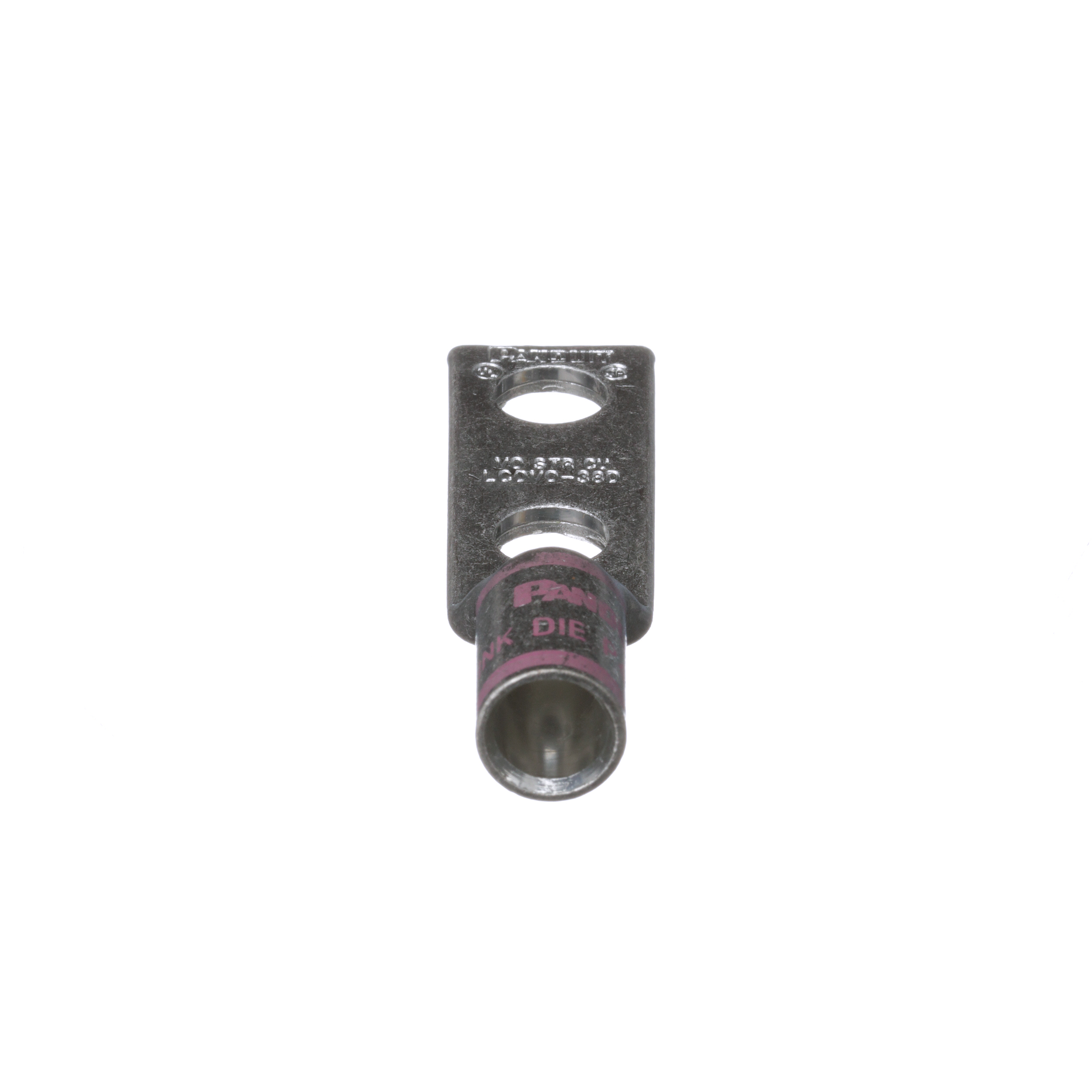 Bakır Standart Namlu Sıkıştırma Muhafaza, 2 Delikli, 1/0 AWG, 3/8 Somun, 1 inç Boşluk