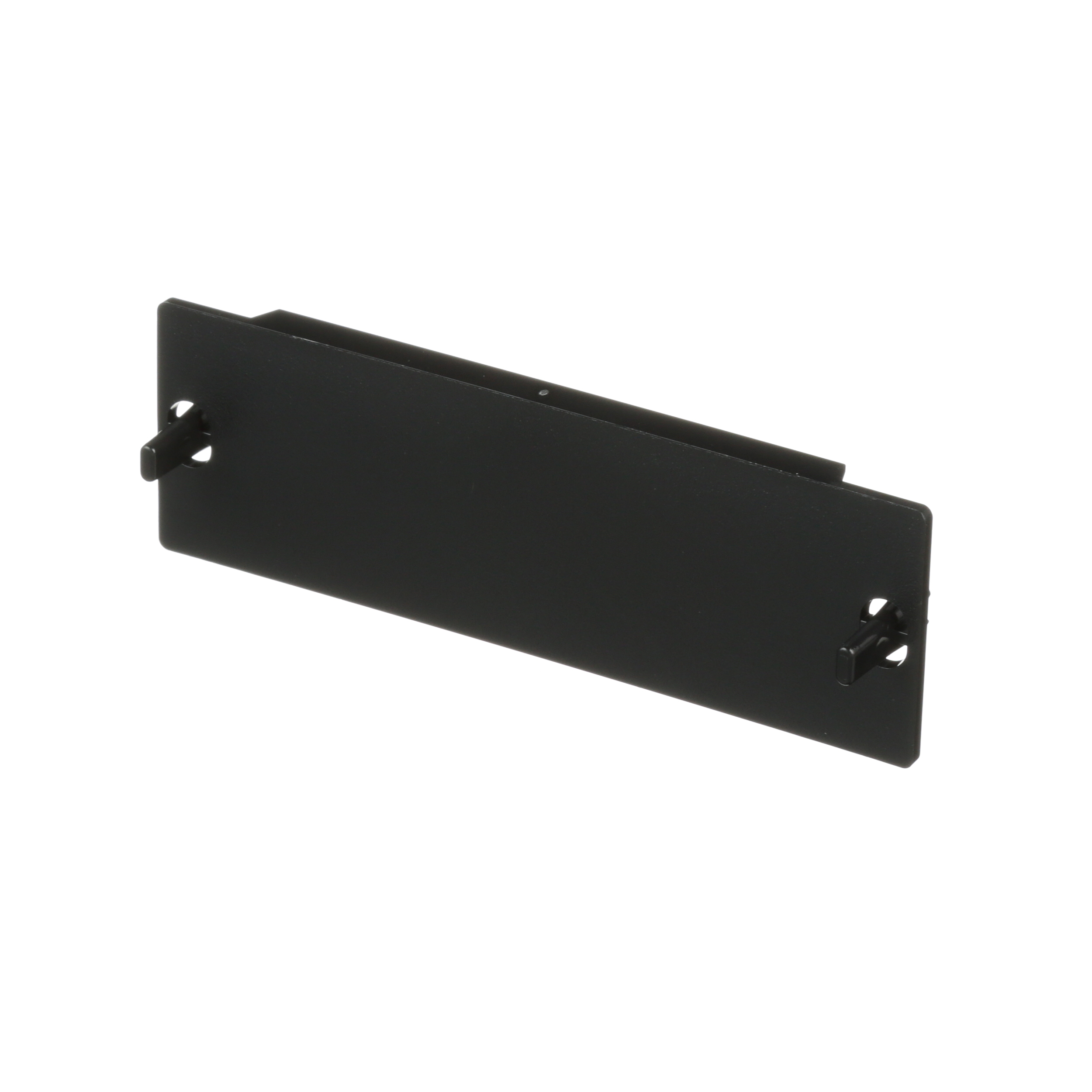 Opticom® Fiber Adapter Panel Blank, Black