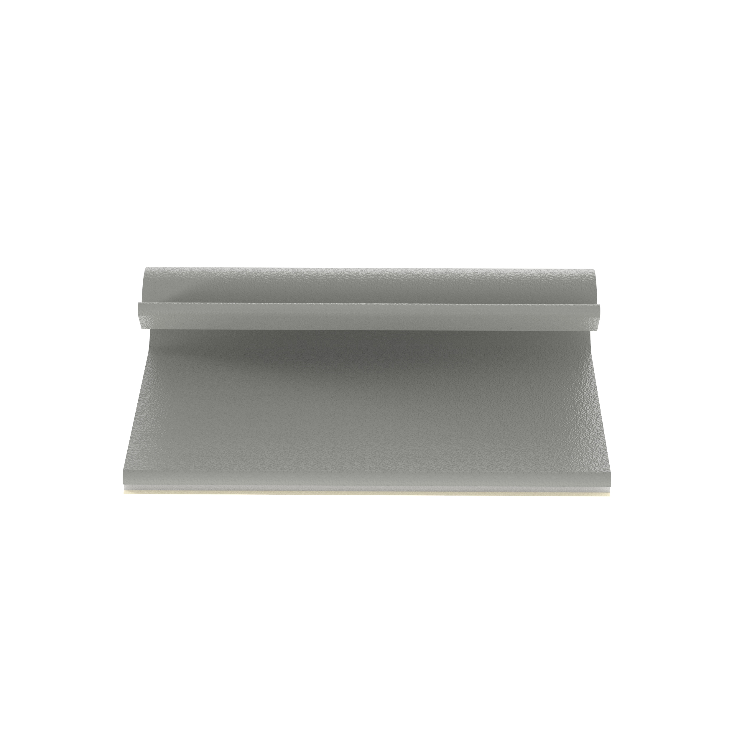 Kablo Klipsi, Açık Gri, PVC, Kauçuk Yapışkanlı, 44.5x31mm, 100'lü Paket