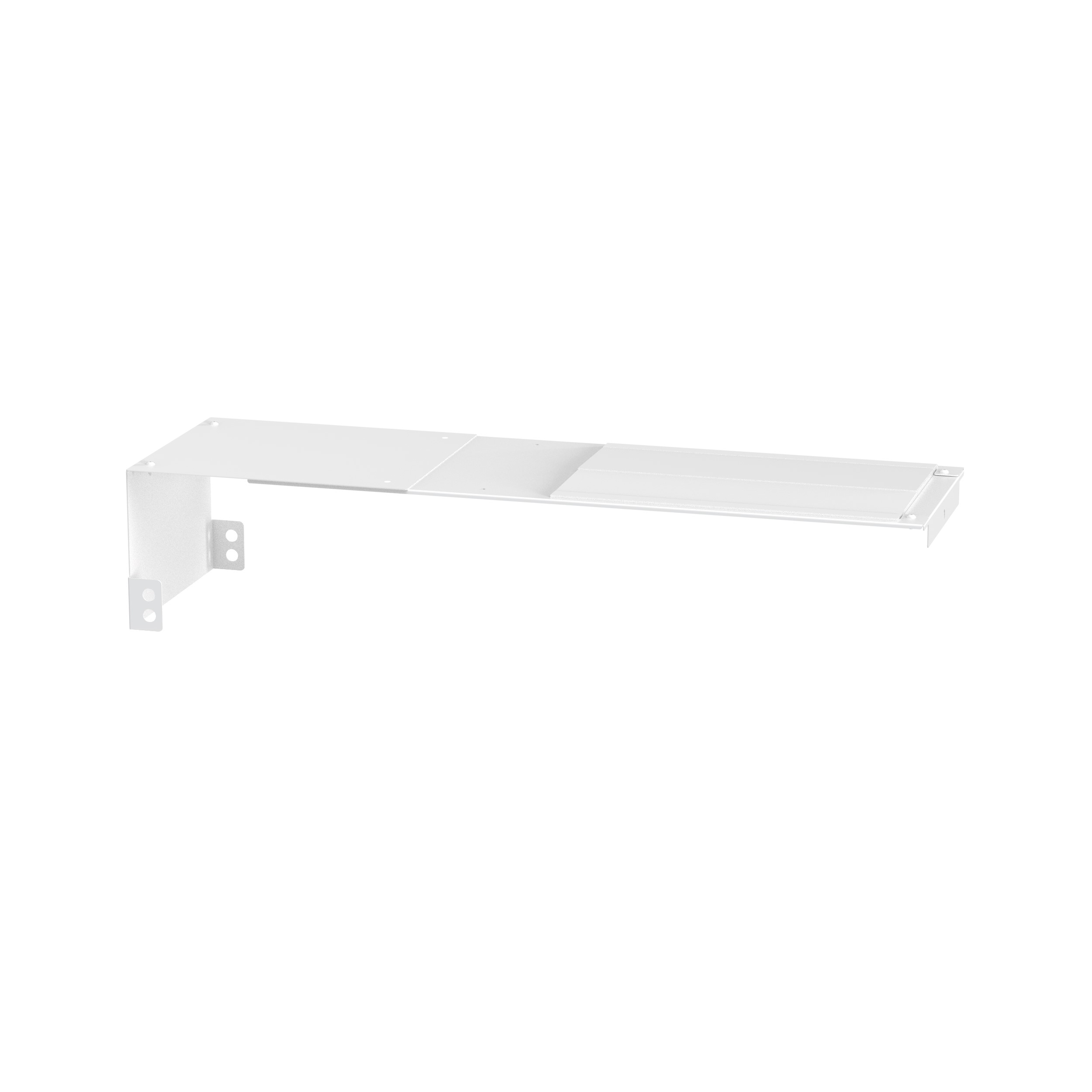 PR2V Üst Kapak 10" Genişlik Ayarlanabilir Derinlik 30" ila 36", Beyaz