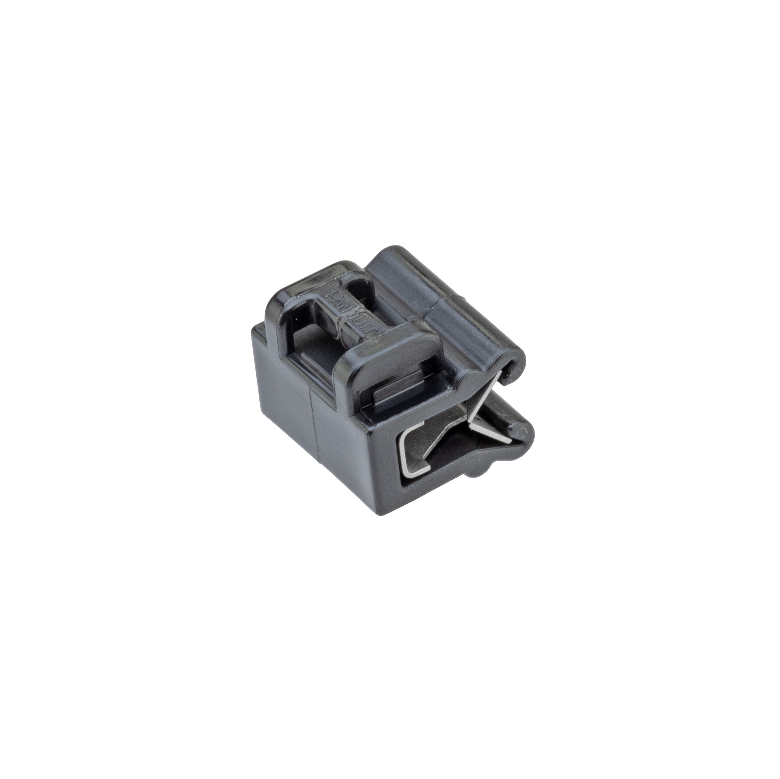 Kenar Klipsi, Yan Montaj, Siyah, Yüksek Isı/UV PA6.6, 0.7-3mm, 1000'lik Paket