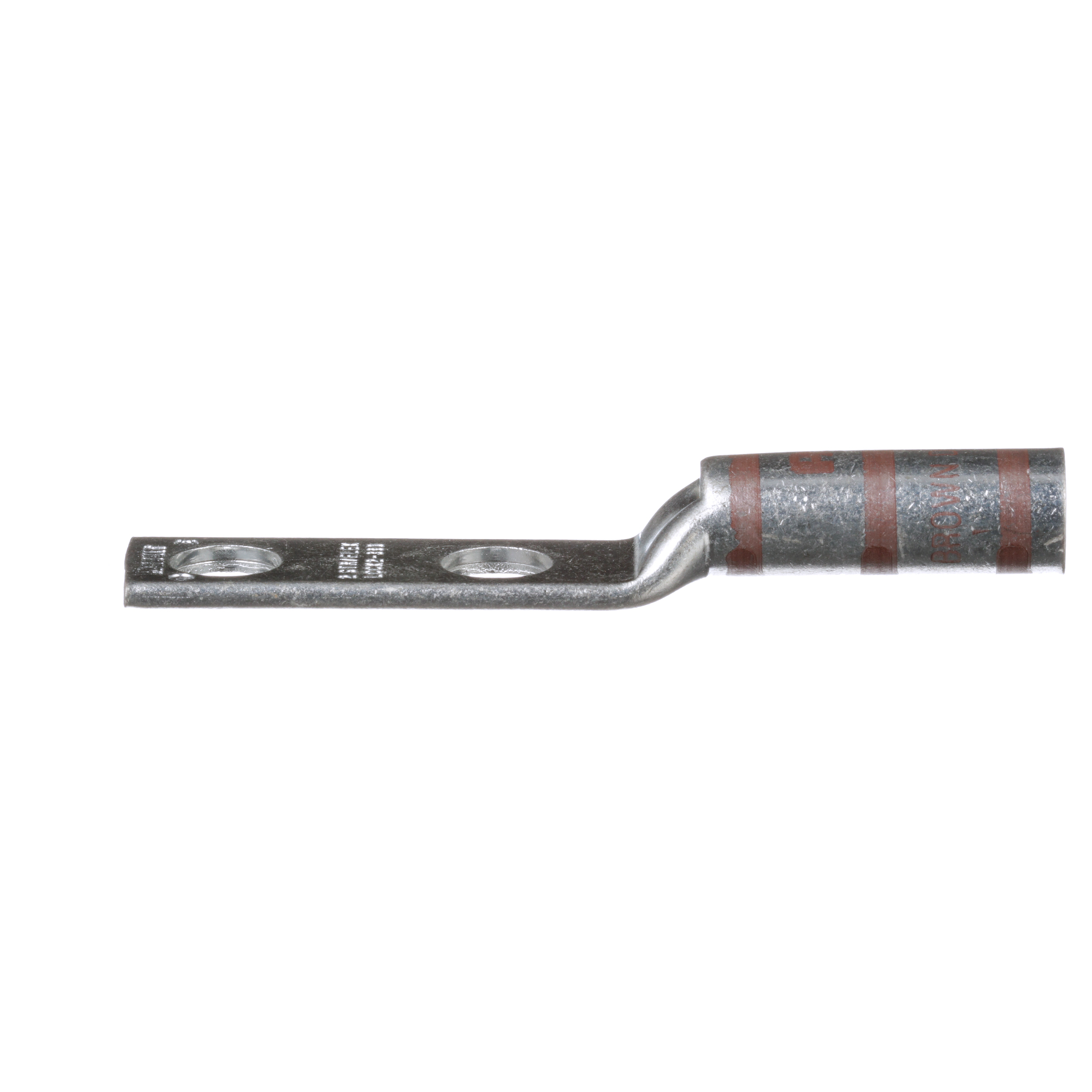 Bağlantı Muhafazası, Kalay Kaplı Bakır, Düz, İki 9.5mm Somun, 20'li Paket