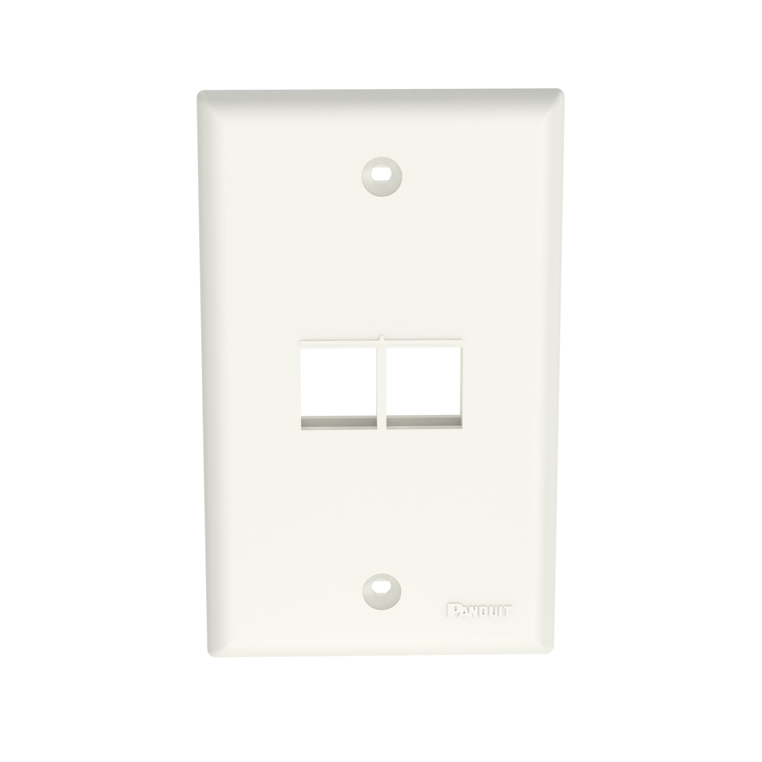 NetKey® Yüz Levhası, 2 Port, Açık Beyaz