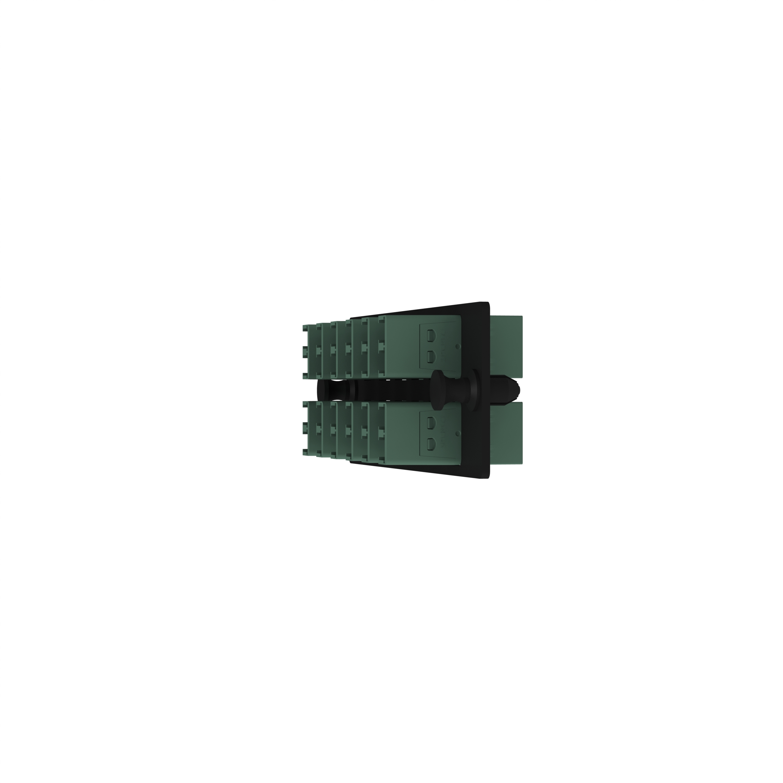 Opticom® Anahtarlamalı C-Yeşil/Anahtarsız FAP, OM4, 12 LC Çift Yönlü
