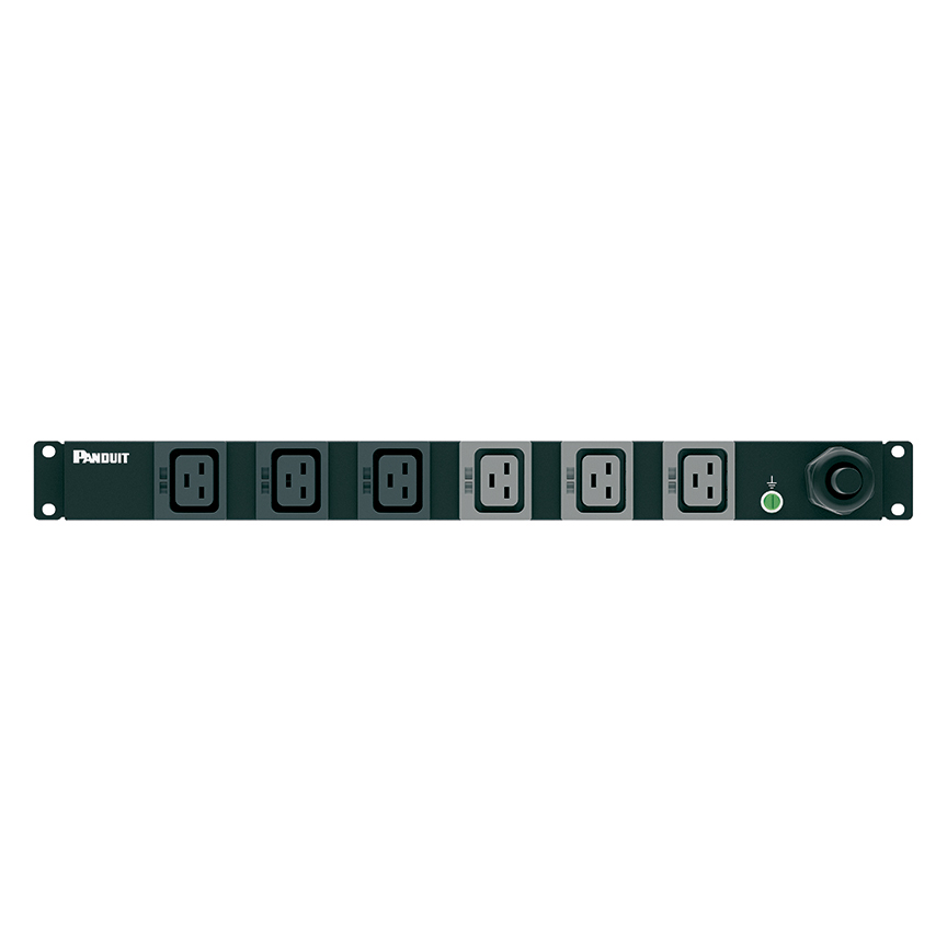 Temel Güç Dağıtım Birimi, 32AMP, 230V, (6)C19, IEC 60309 2P+E 6h 32A (IP44)