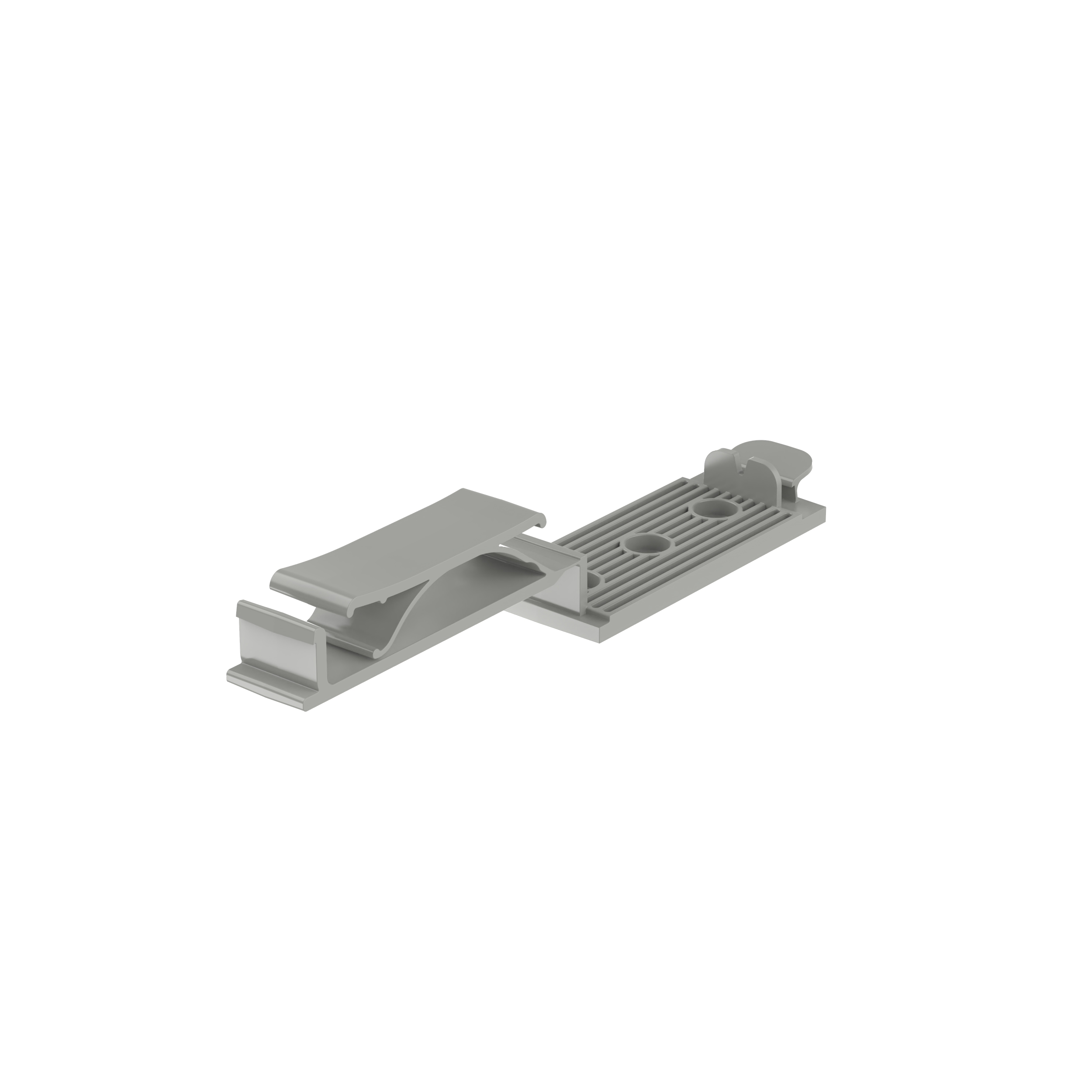 Clip;câble plat;vis M3;50,8mm