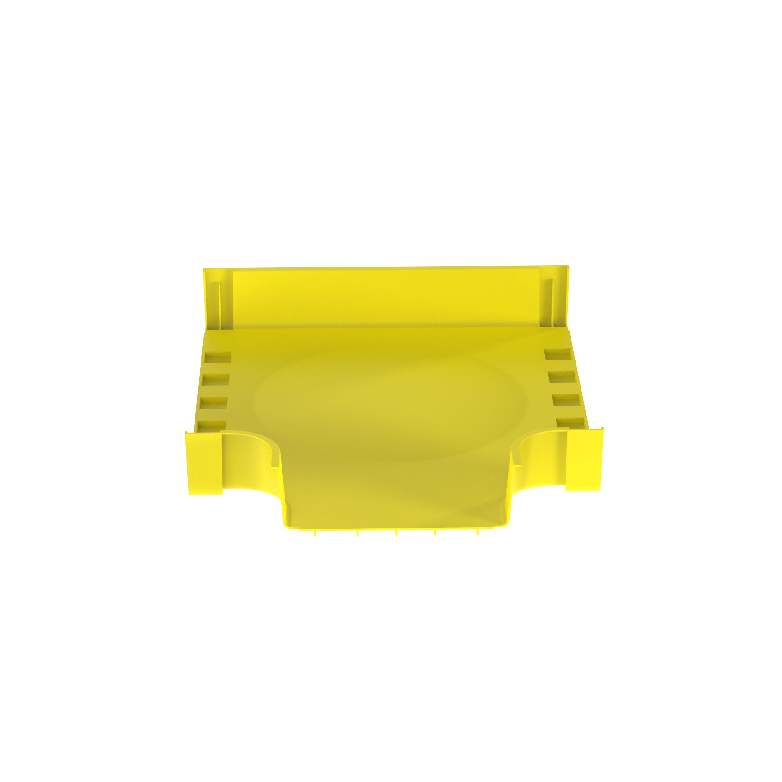 FiberRunner® Horizontal Tee, 90°, 24x4, Yellow