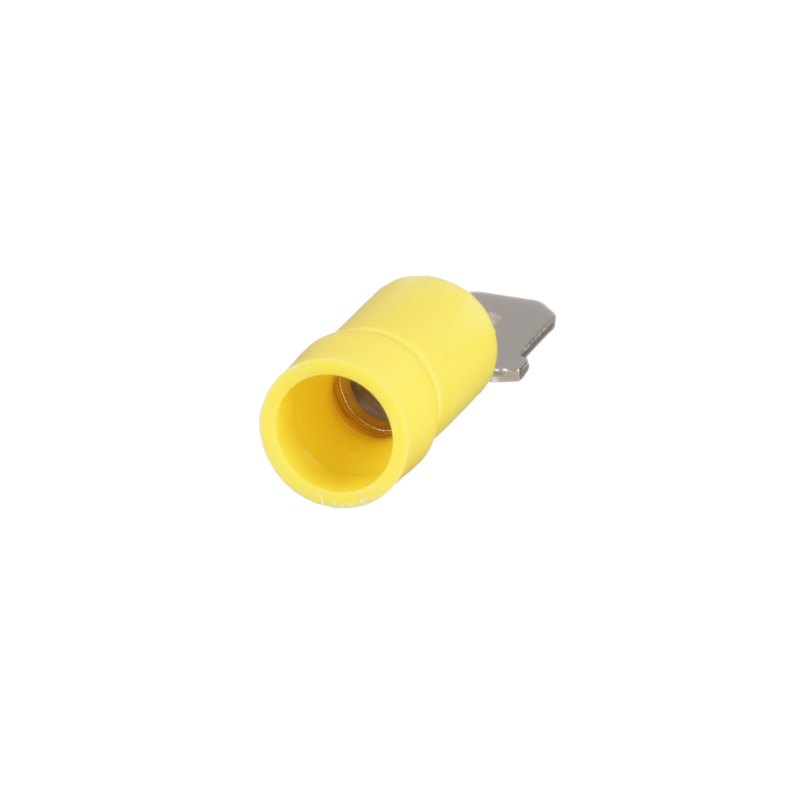 Disconnect, Yellow,Vinyl,24.9x6.3mm,0.8mm Thick, 6- 4mm², PK25