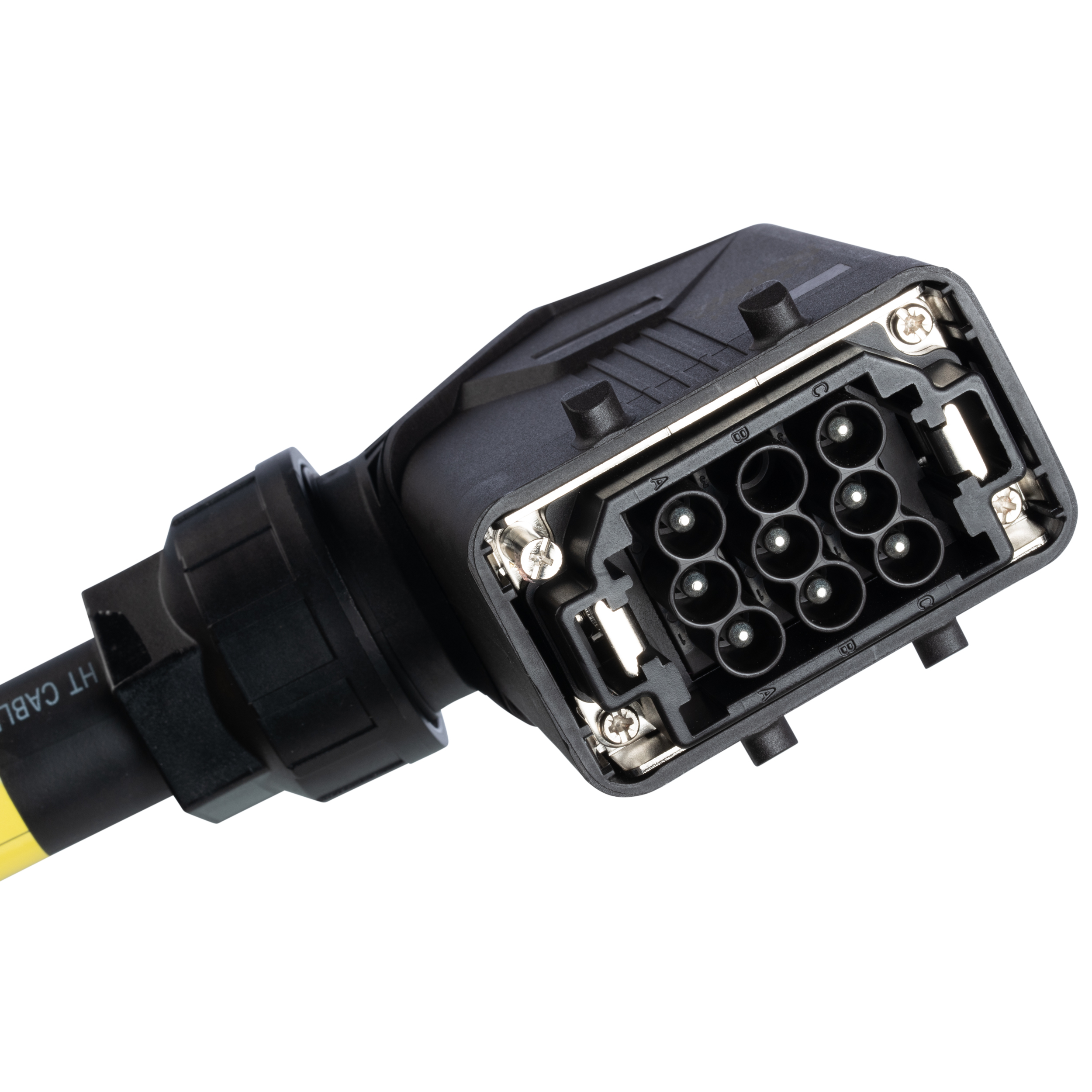 UPDU'ya IEC 60309 3P+E 9h 60A (IP44) uyumlu, KORDON SETİ, 3M (10FT)