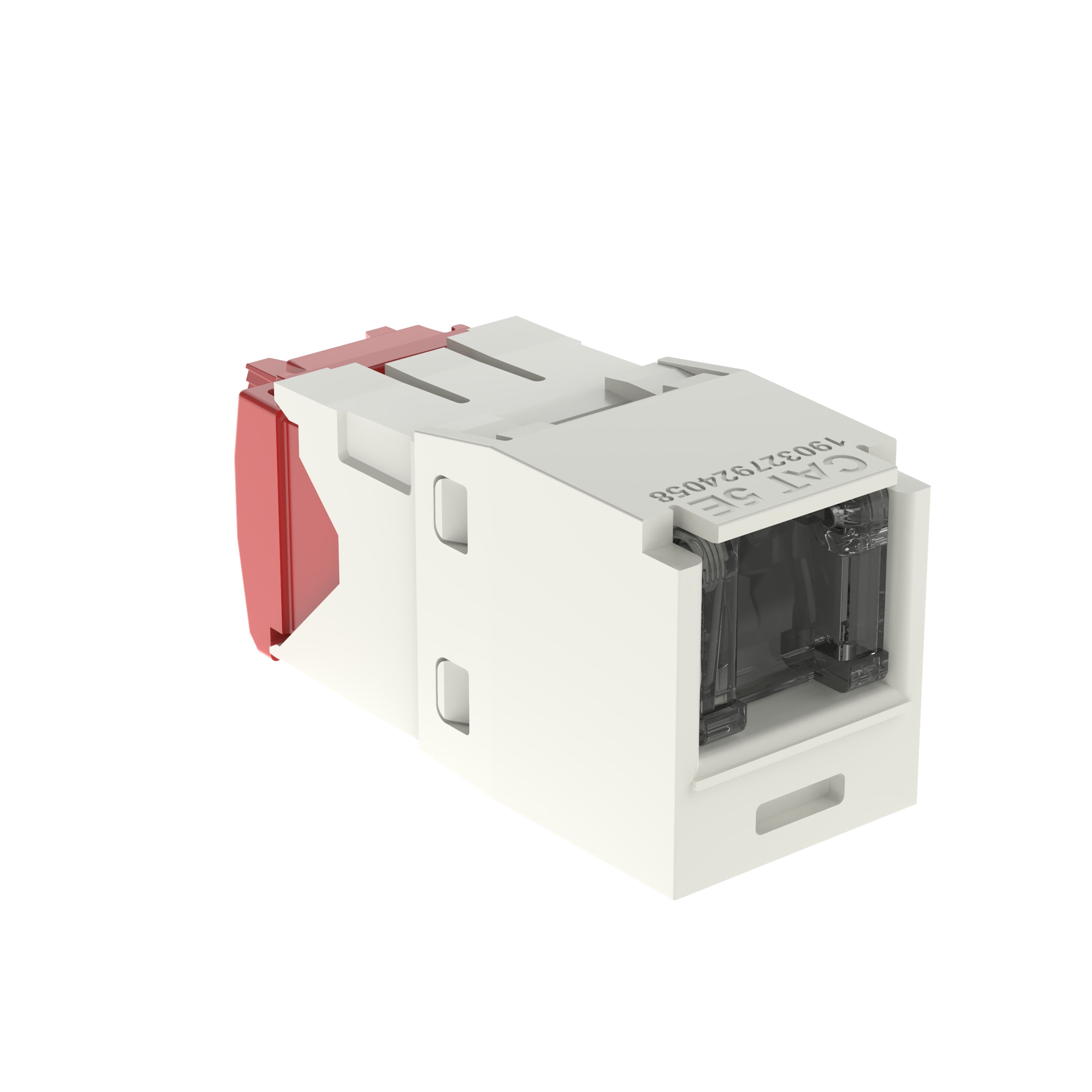 Mini-Com® RJ45 Cat 5e Kapatmalı TG Jak Modülü, IW