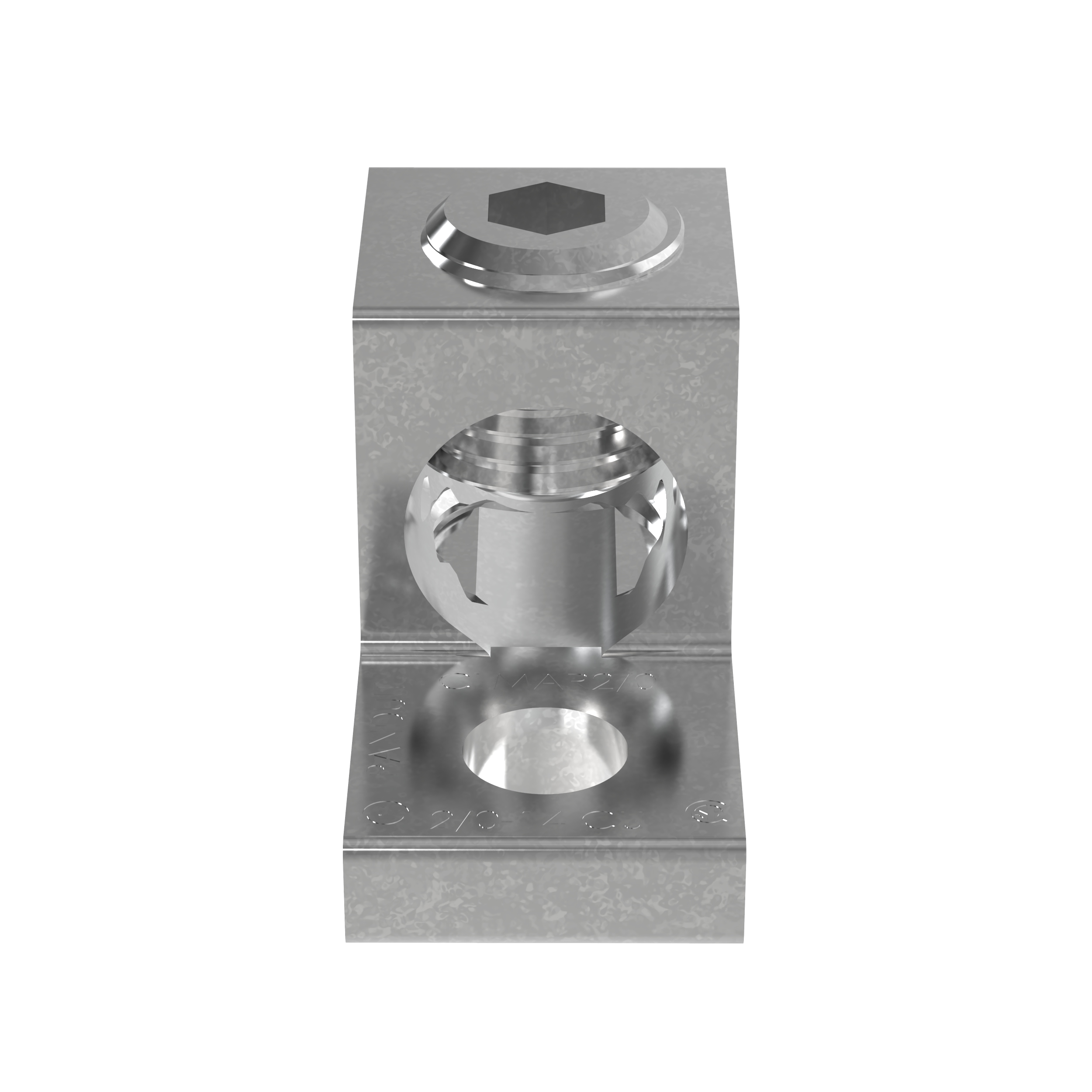 Mech. Lug, Anti-Rotational, Tin Plt Copper, PK25