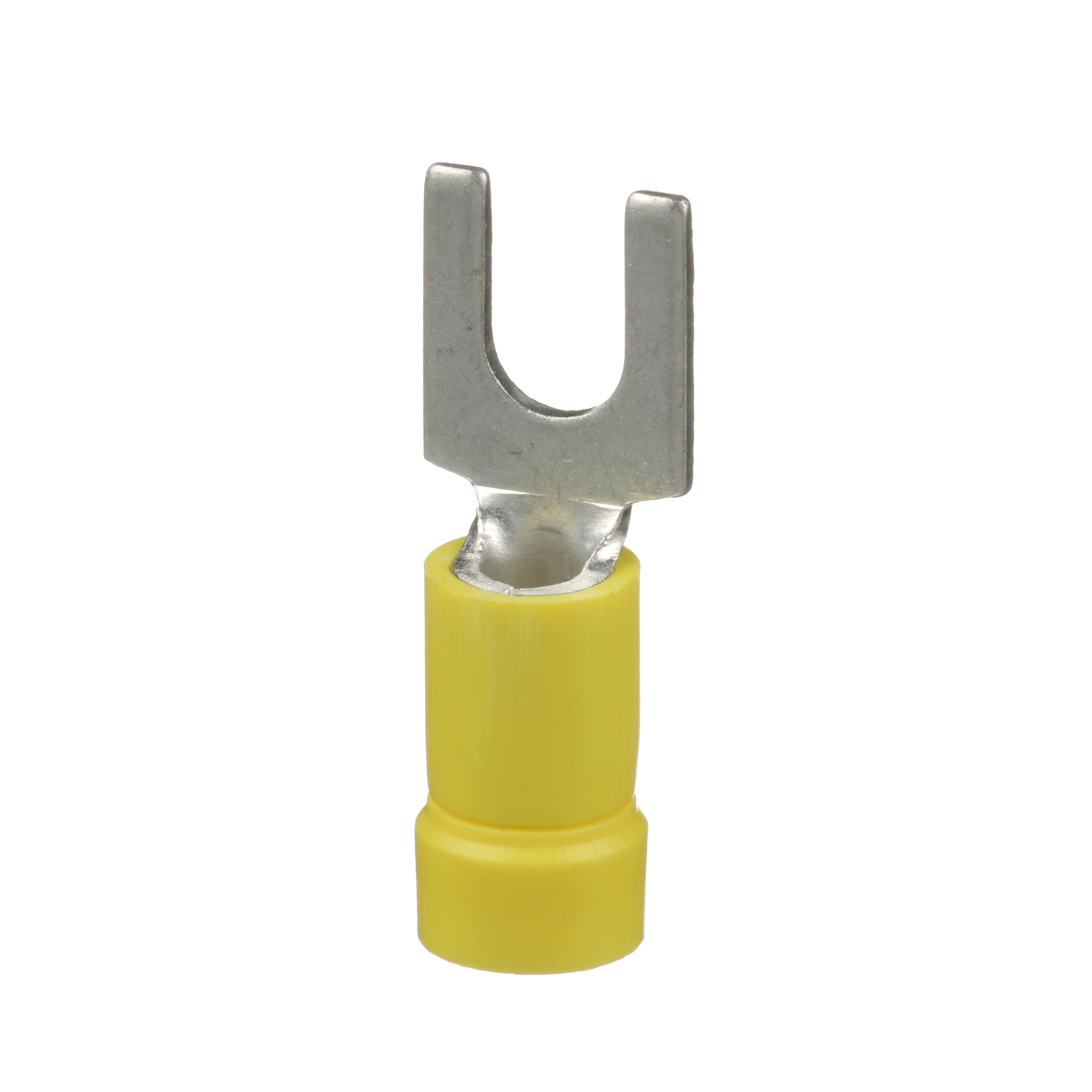 Çatal Terminal, Sarı, Vinil, 5.1mm Çaplı, 2.5-6mm² Kablo, 500'lü Paket
