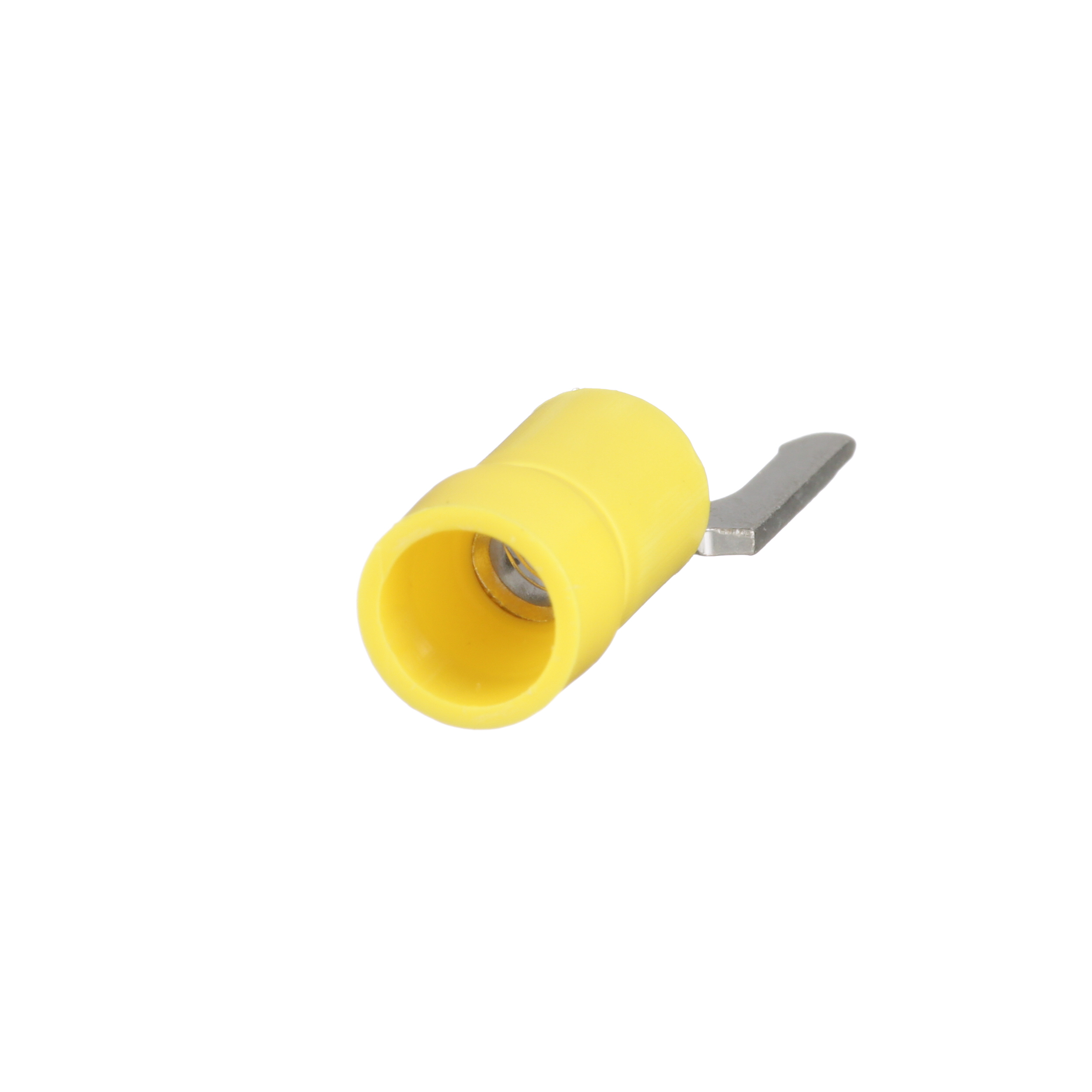 Kilitli Çatal Terminali, vinil yalıtımlı, 12-10 AWG, #10 somun, huni girişi, 500'lü paket