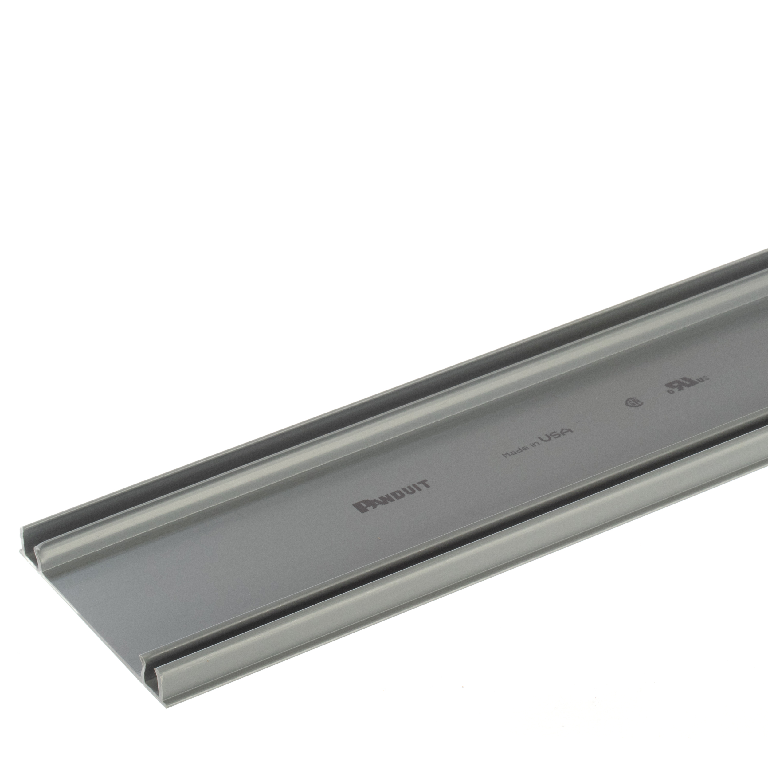 Menteşeli Kapak, Açık Gri, PVC, 11.2x86.1mm, Paket 6