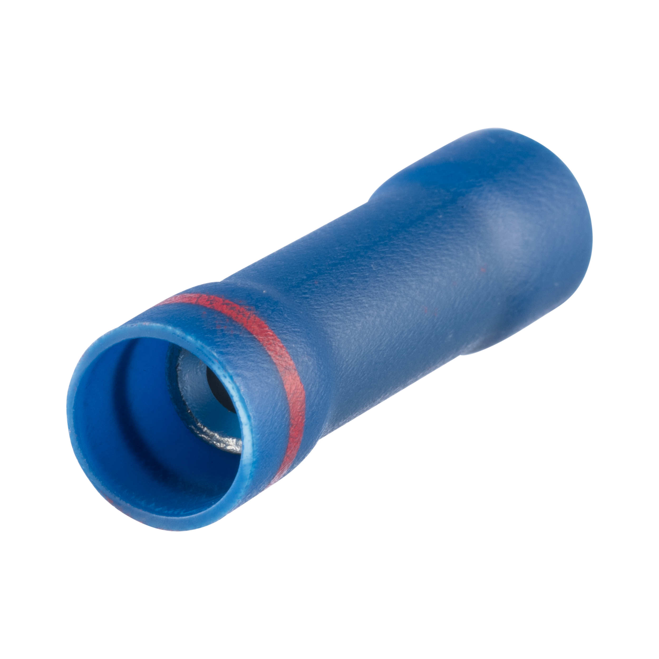 Aşağıya Doğru Uç Buton Bağlantısı, Mavi, Vinil, 45mm, 14-8mm², 25'li Paket