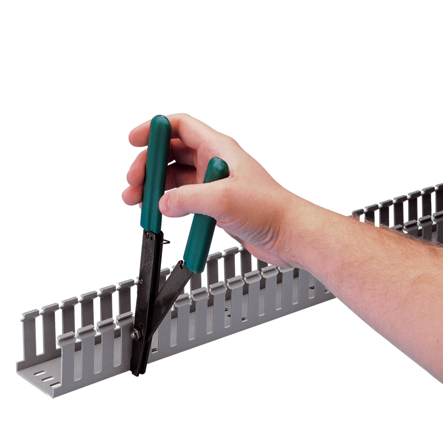 Hand-Held Duct Sidewall notching tool, For removing sidewalls for intersection or bundles
