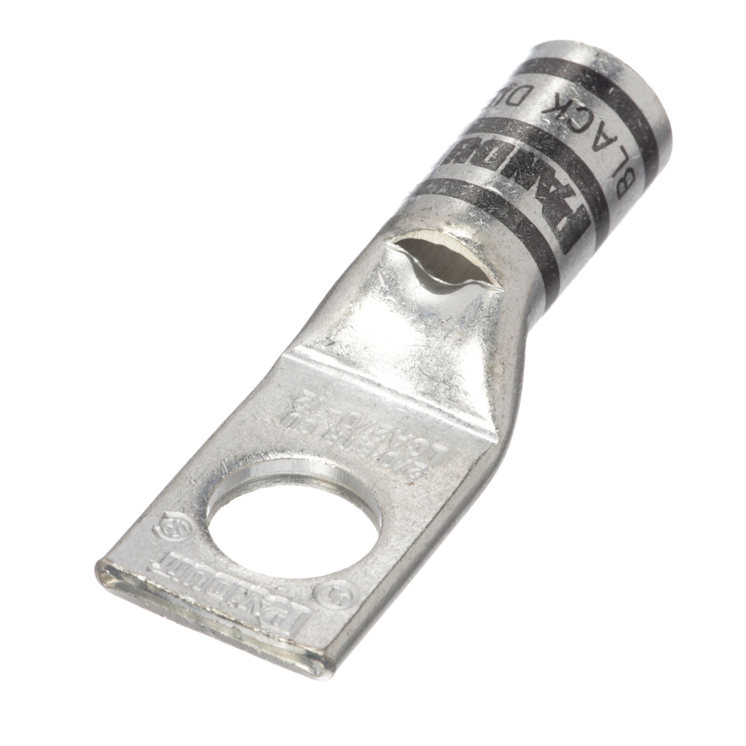 Bağlantı Muhafaza, 2/0, Kalay Kaplı Bakır, Düz, Tek 12.7mm Somun, PK10