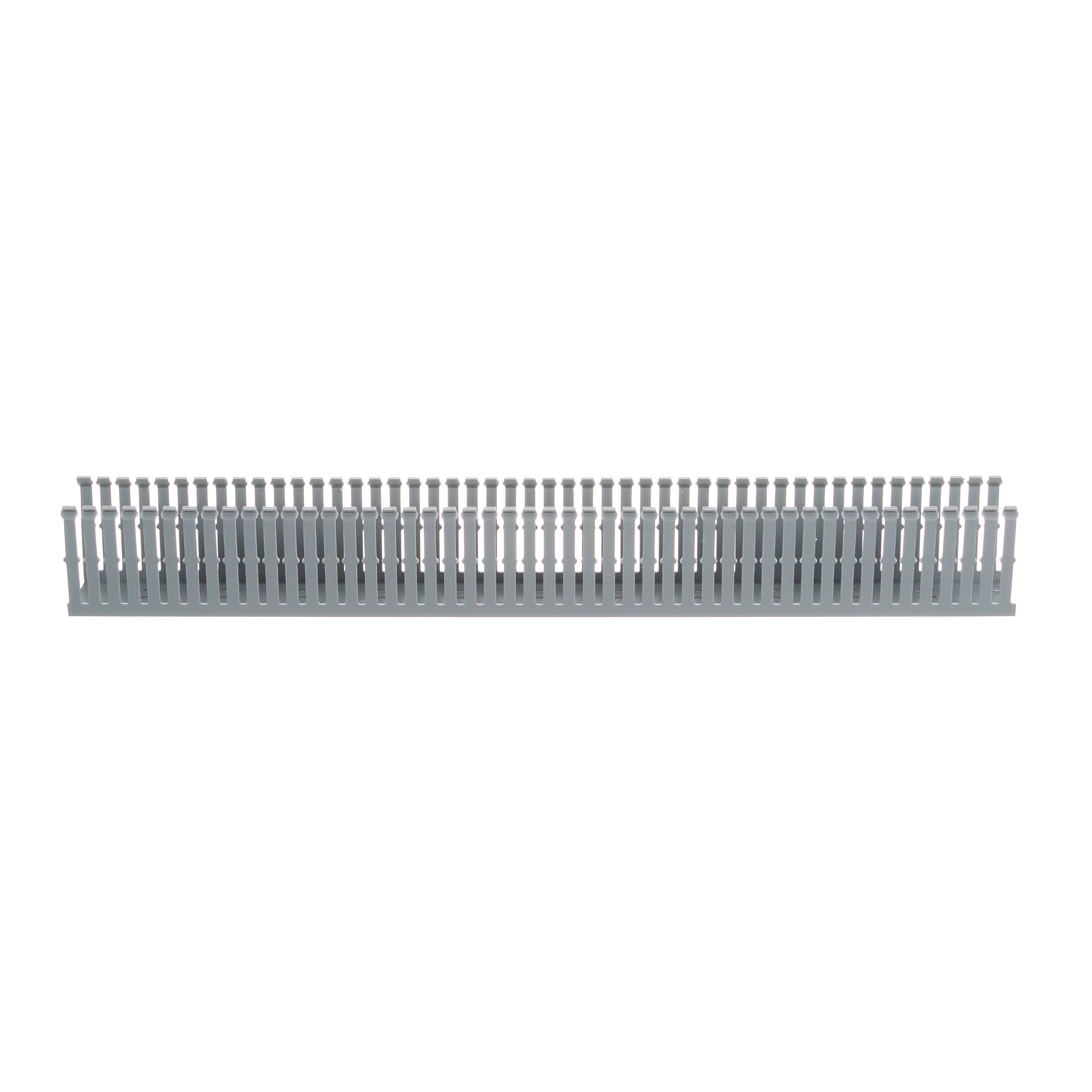 Goulotte de câblage PVC gris clair 2x3pouces couvercle à ajouter Cdt.6pieds