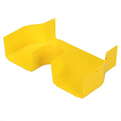 FiberRunner® 12" x 4" to 6" x 4" Y-Transition Reducer