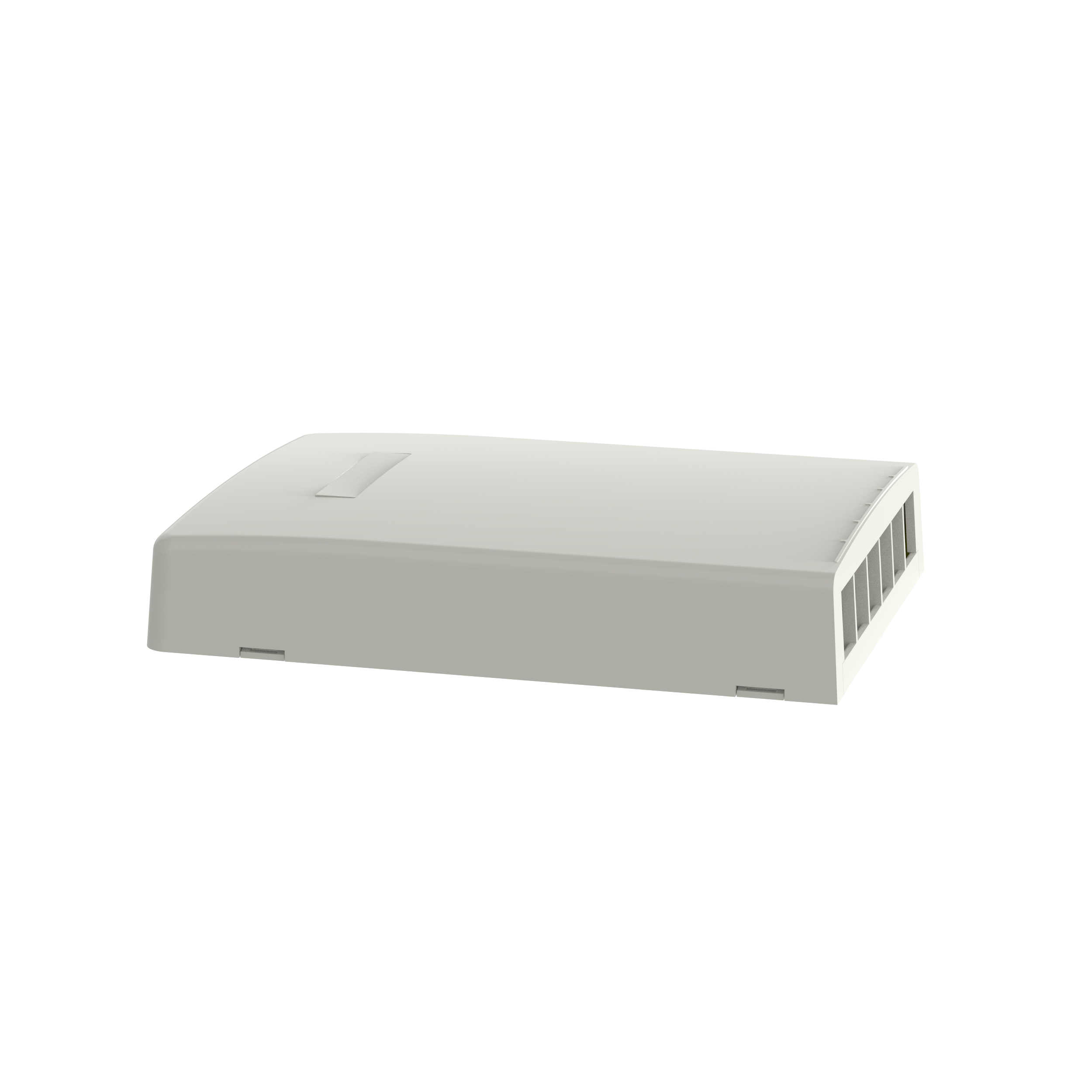 NetKey® Surface Mount Box, 6 Port, White