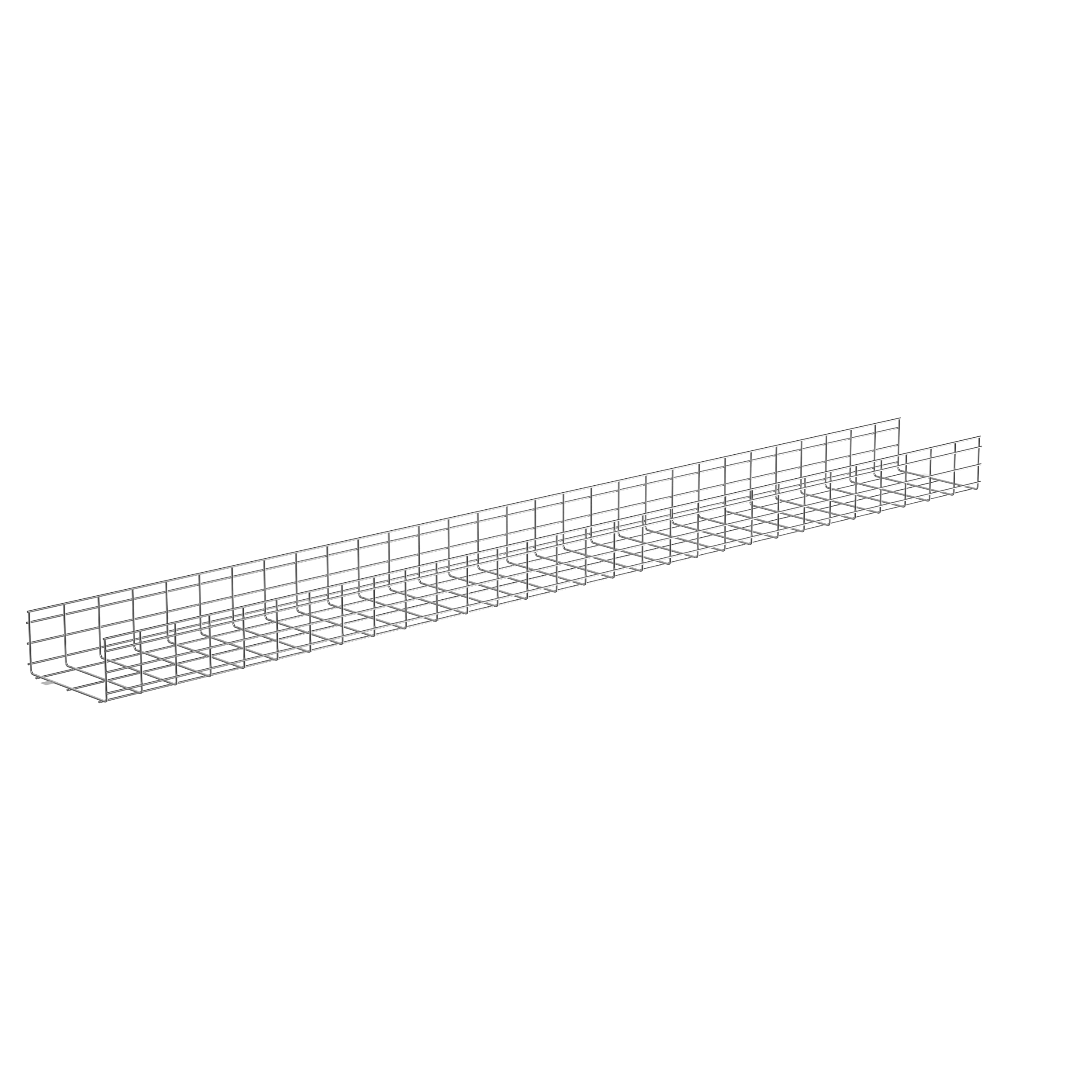 Kablo Sepeti 6" Y x 12" G, Elektro Çinko