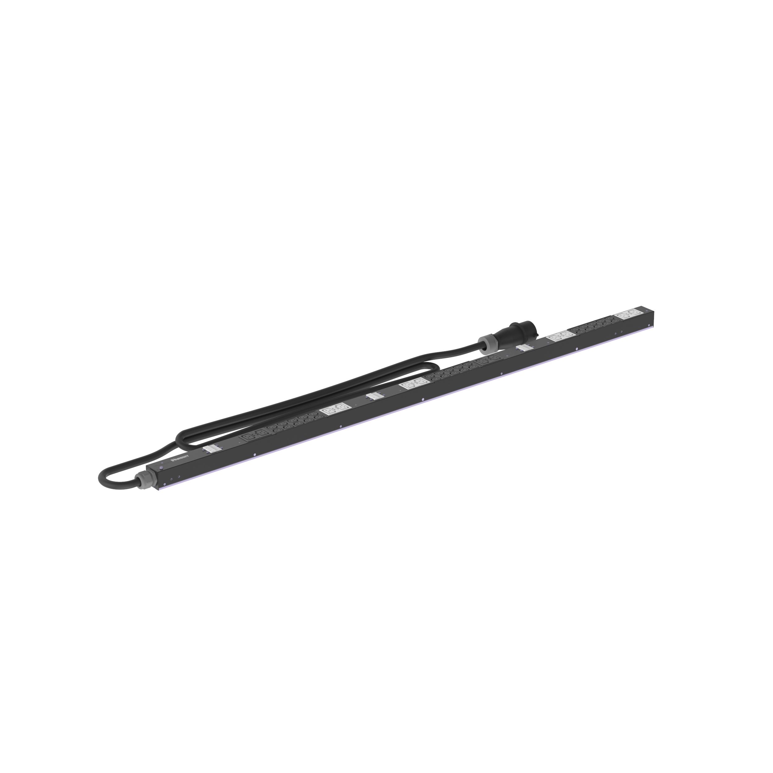 Temel Güç Dağıtım Birimi, 32AMP, 400 V, (30)C13, (12)C19, (IP44)