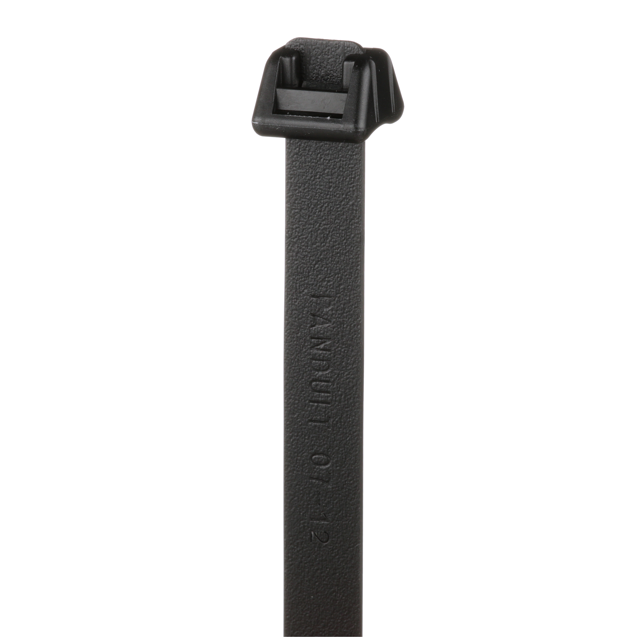 Dura-Ty Cable Tie, Blk,Acetal,UV, 1219x12.7mm,1112N, PK100