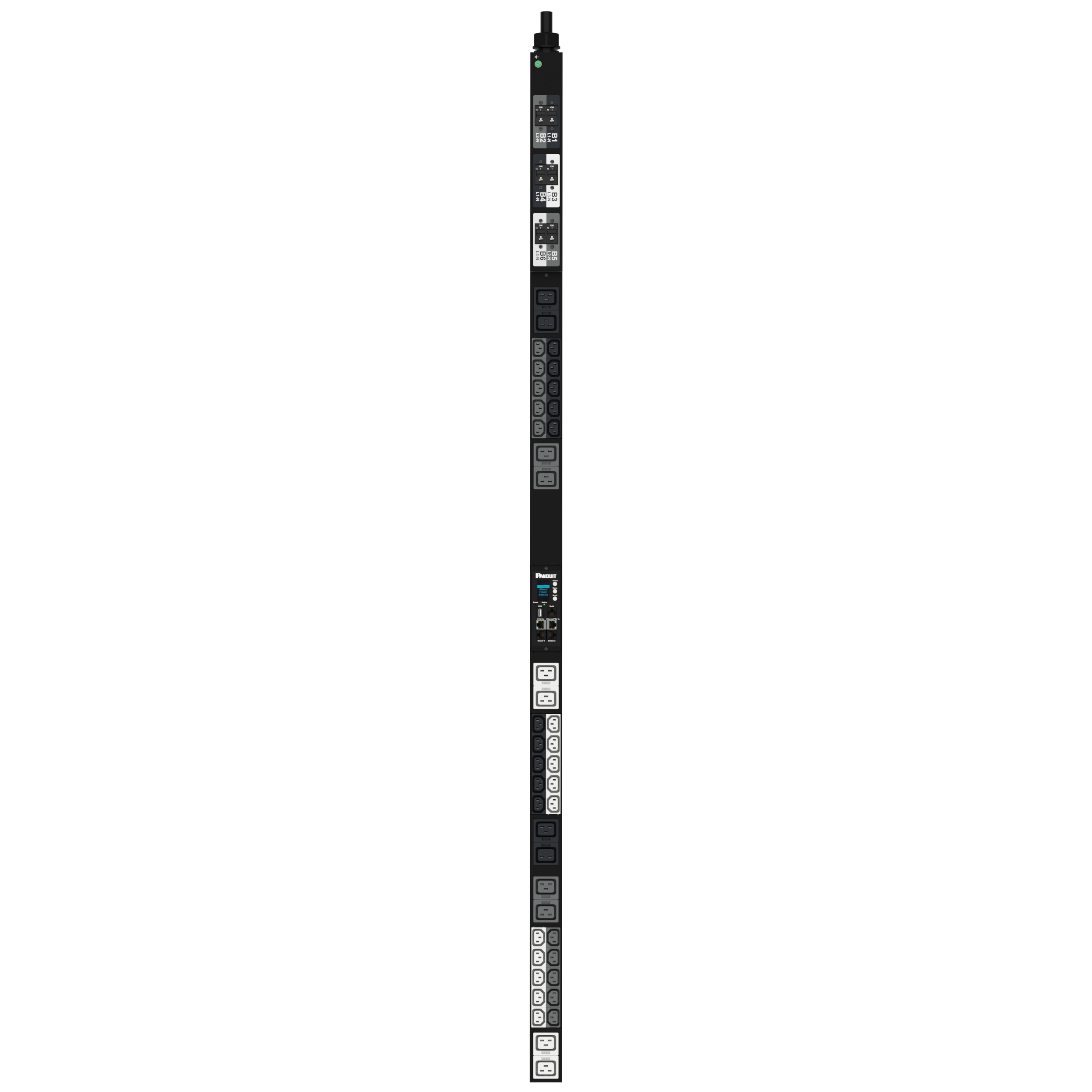 G6 MI PDU, 32A, (30) C13,(12)C19, IEC 60309 3P+N+E 6h